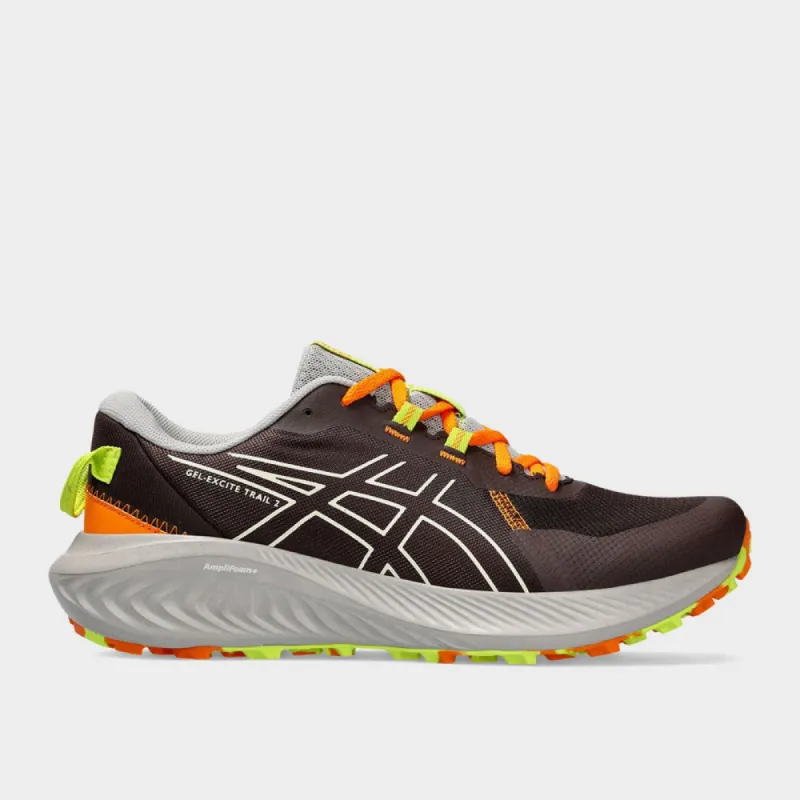 Asics Mens GeL-Excite Trail 2  Running Brown/orange  _ 173918 _ Brown sold by Tekkie Town