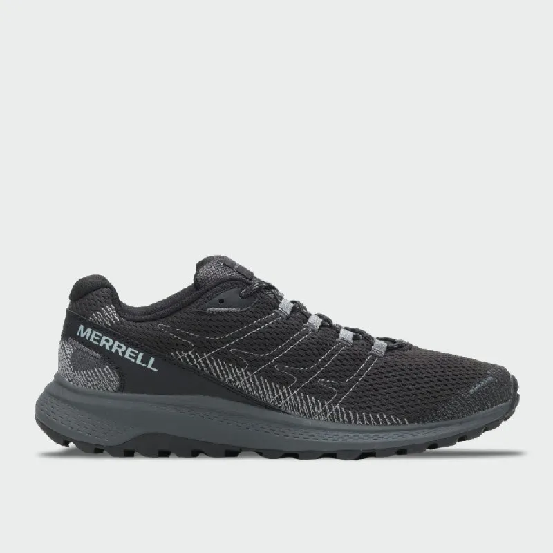 Merrell Mens Fly Strike Trail Sneaker Black _ 172915 _ Black made by Merrell