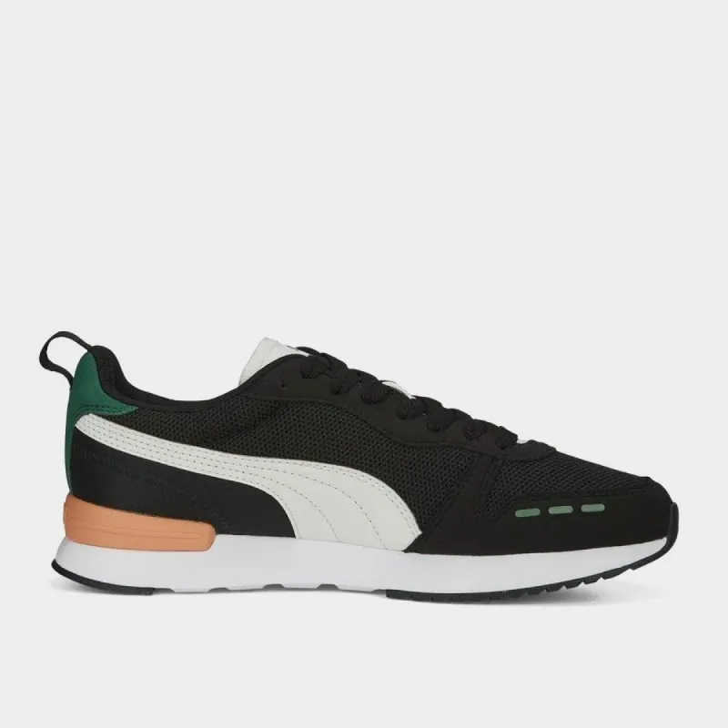Puma Mens  R78 Sneaker Black/orange _ 182233 _ Black sold by Tekkie Town