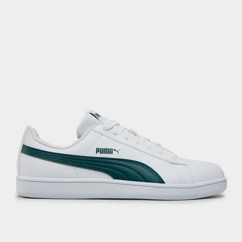 Puma Mens Puma Up Sneaker White/green _ 182232 _ White sold by Tekkie Town