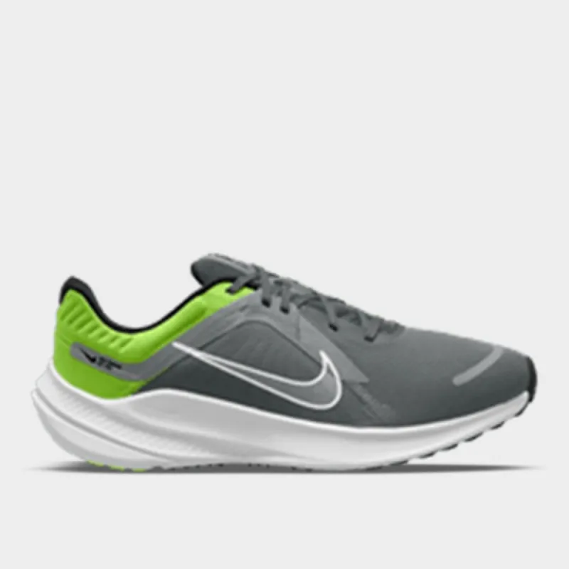 Nike Mens Quest 5 Performance Running Black/green _ 180258 _ Grey sold by Tekkie Town