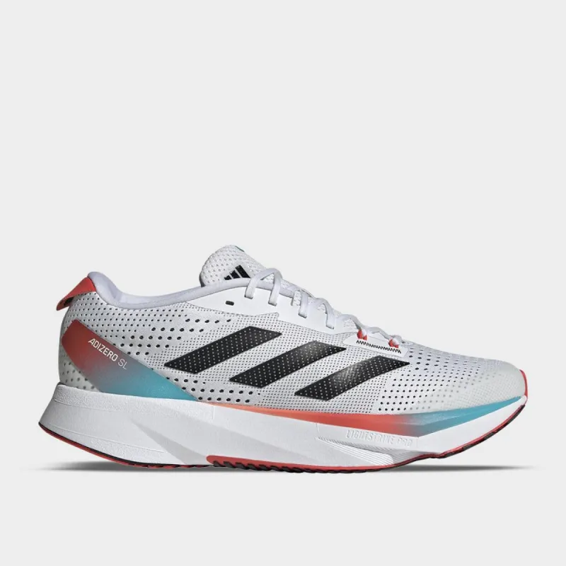 Adidas Mens Adizero Sl Performance Running White/black _ 173673 _ White sold by Tekkie Town