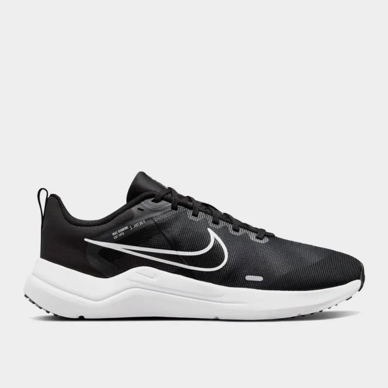 Nike Mens Downshifter 12 Running Black/white _ 180252 _ Black sold by Tekkie Town