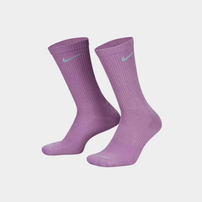 3pk Crew Cush Train Sock _ 180226 _ Purple sold by Tekkie Town
