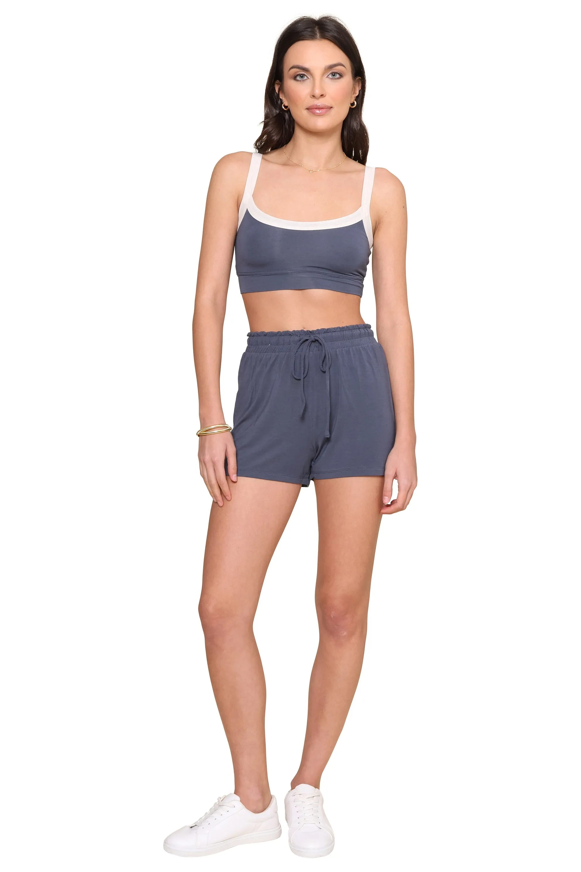 Ringer Tank Bra sold by Mixology product image thumbnail 2