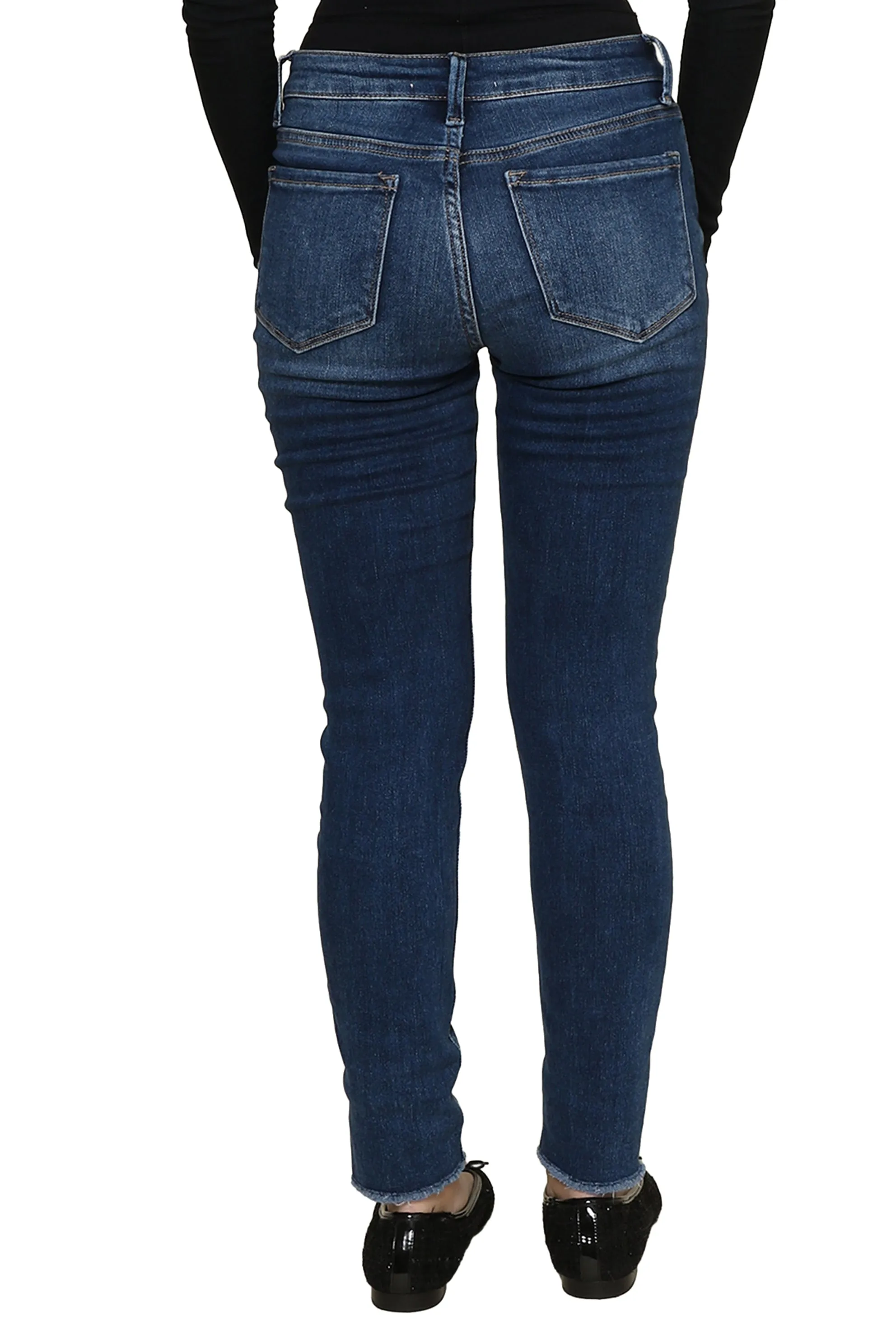 Dark Brew Mid Rise Crop Skinny sold by Mixology product image thumbnail 3