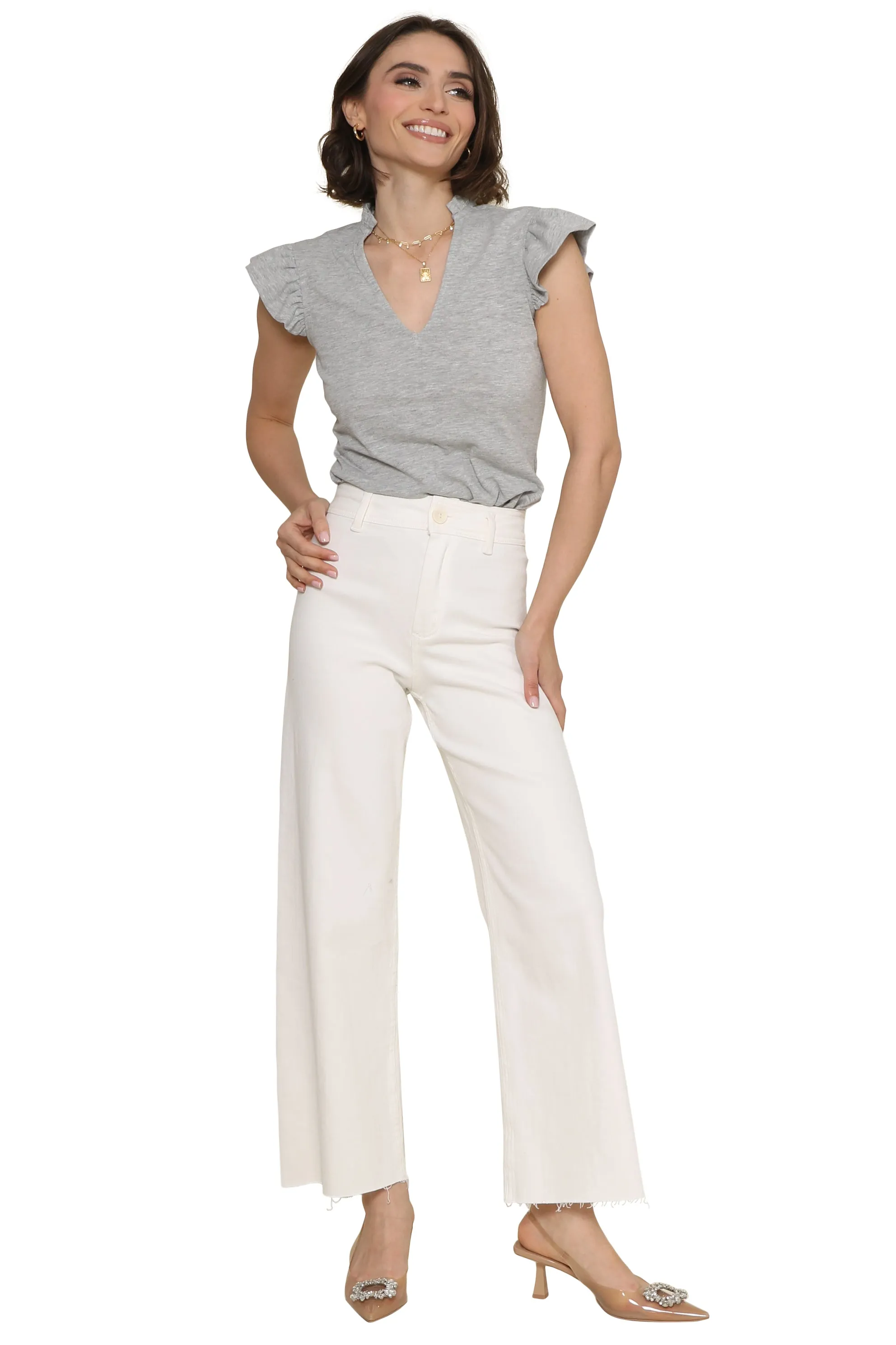 Flutter Sleeve Top sold by Mixology product image thumbnail 2