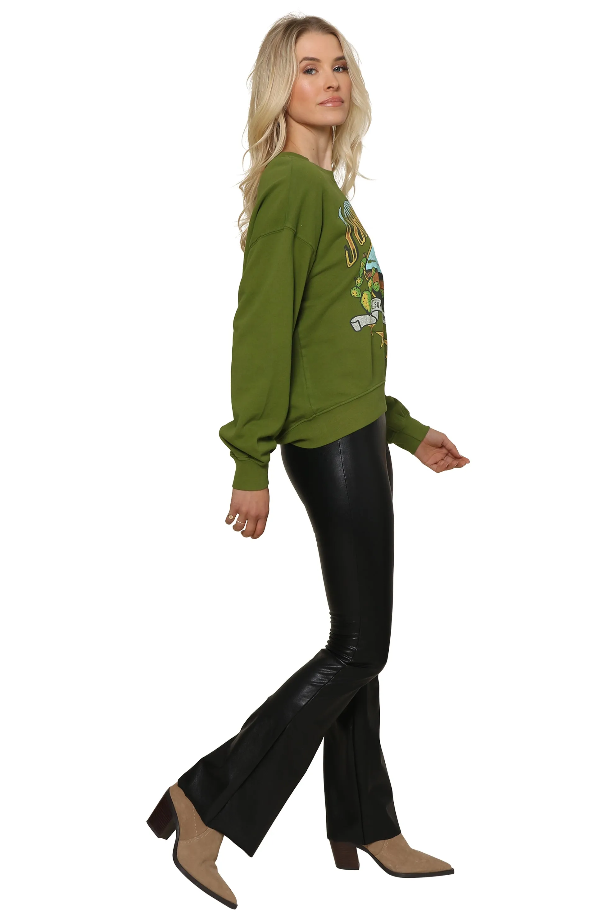 Johnny Cash Oversized Crew sold by Mixology product image thumbnail 3