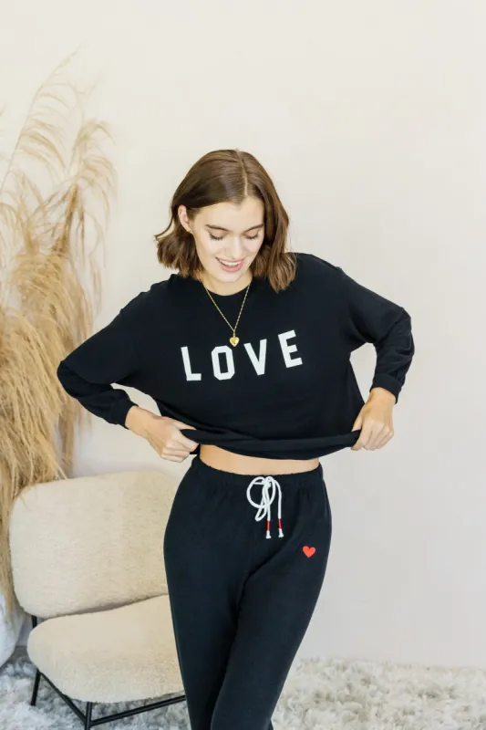 Team Love Long Sleeve Top sold by Mixology