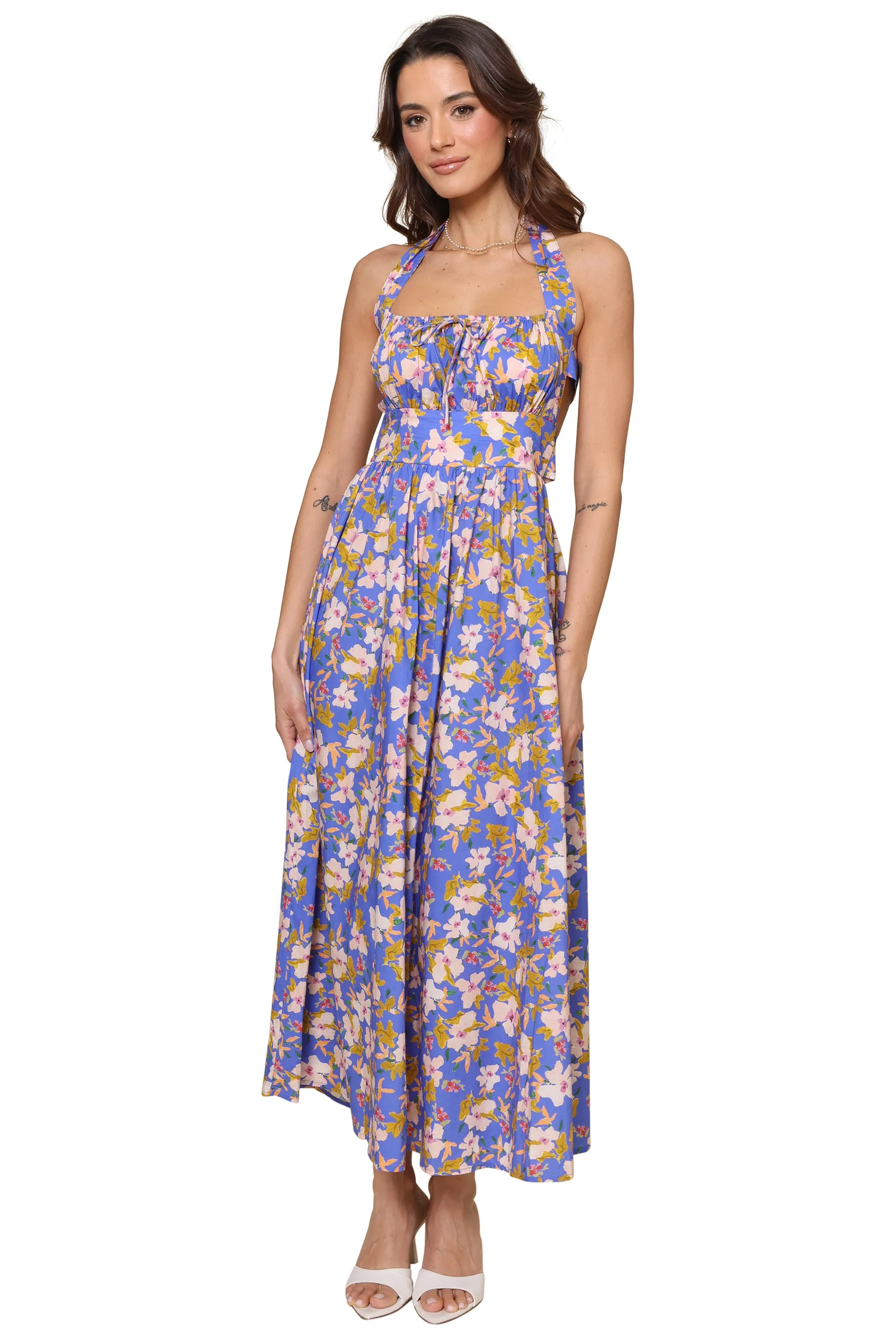 Bella Halter Neck Midi Dress sold by Mixology product image thumbnail 2