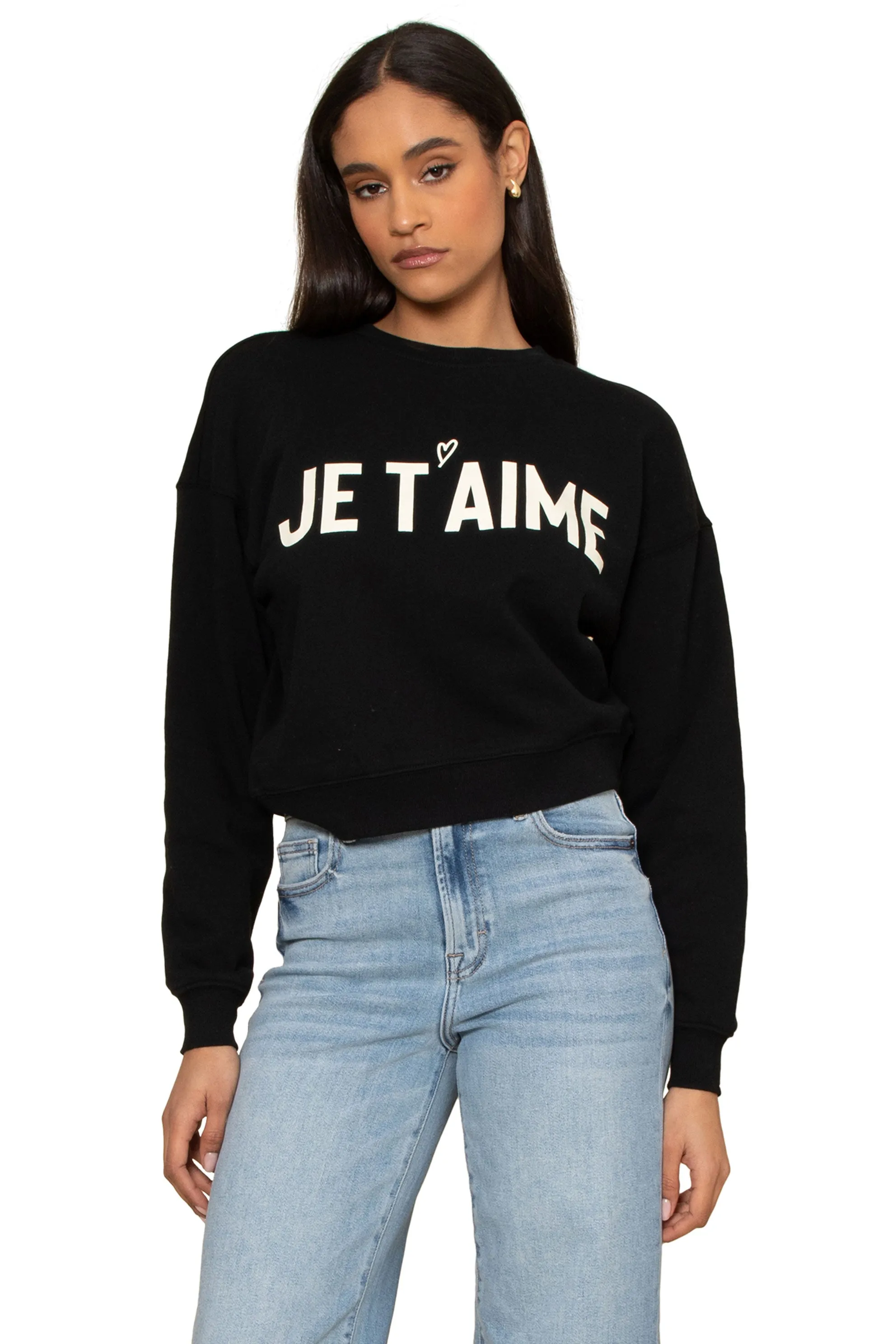 Je T'aime Sweatshirt sold by Mixology
