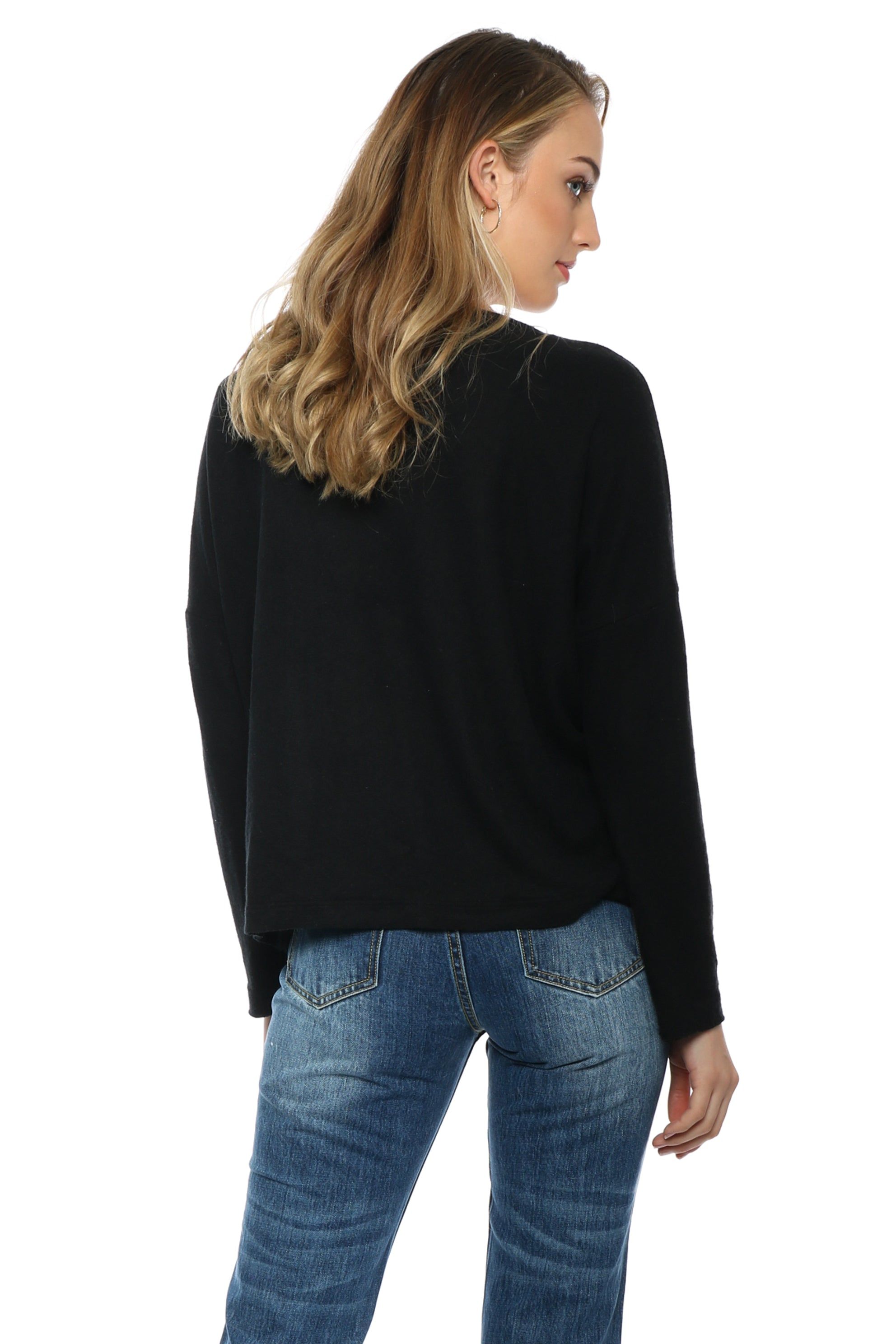 Lace Up Hacci Sweater sold by Mixology product image thumbnail 4