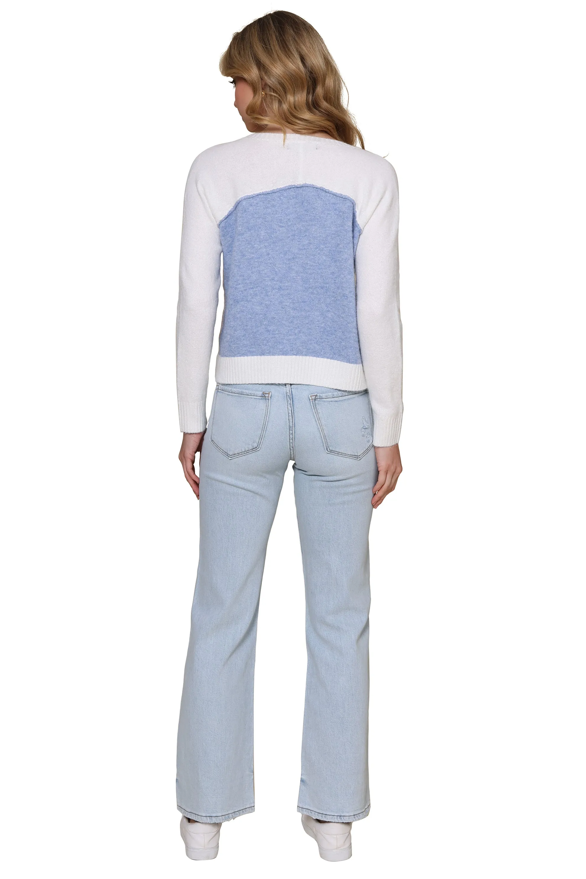 Color Block Sweater sold by Mixology product image thumbnail 5