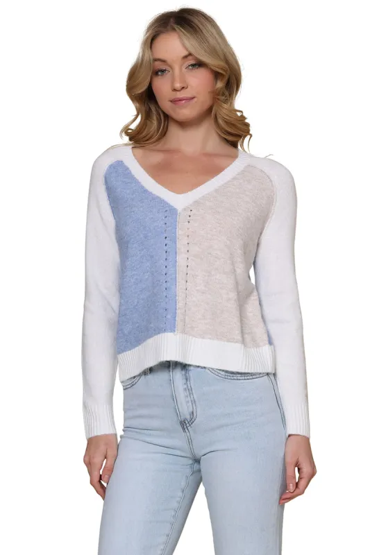 Color Block Sweater sold by Mixology