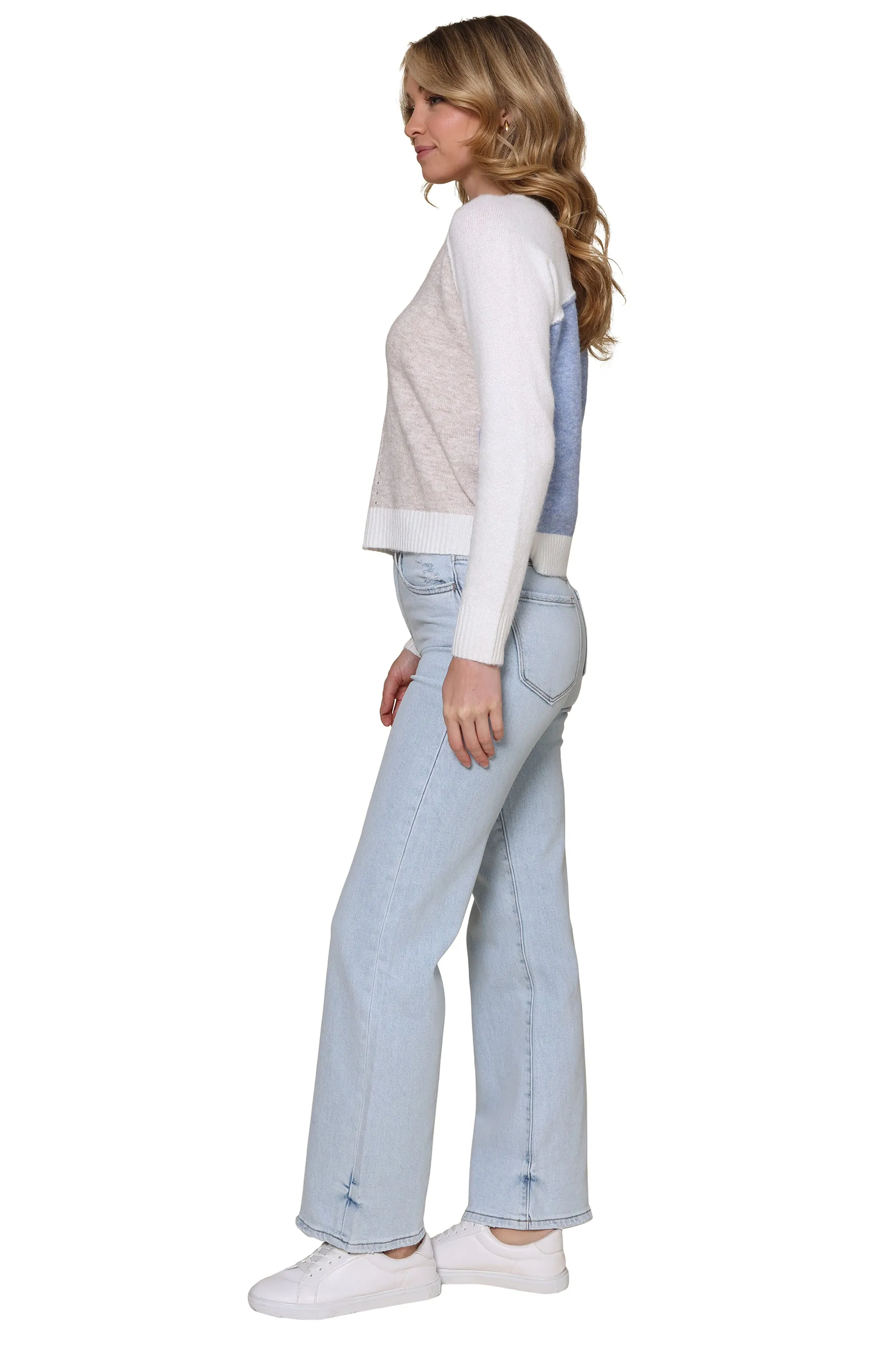 Color Block Sweater sold by Mixology product image thumbnail 2