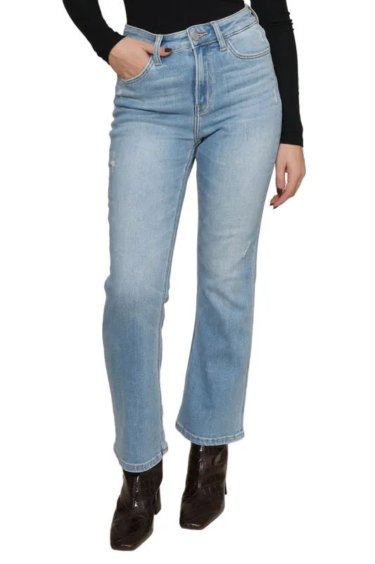 Sprightly High Rise Crop Flare sold by Mixology