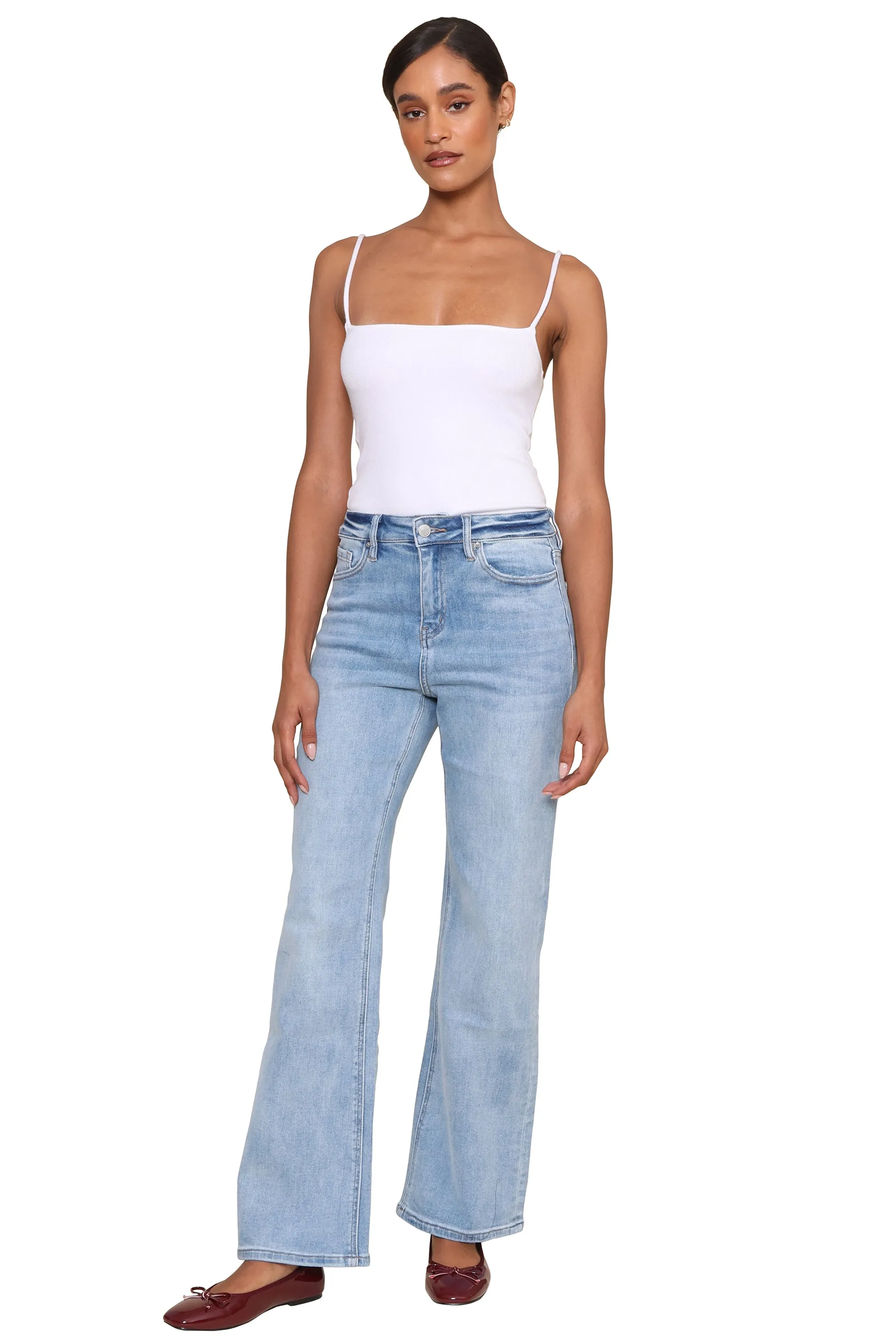 Super High Rise Wide Leg sold by Mixology product image thumbnail 4