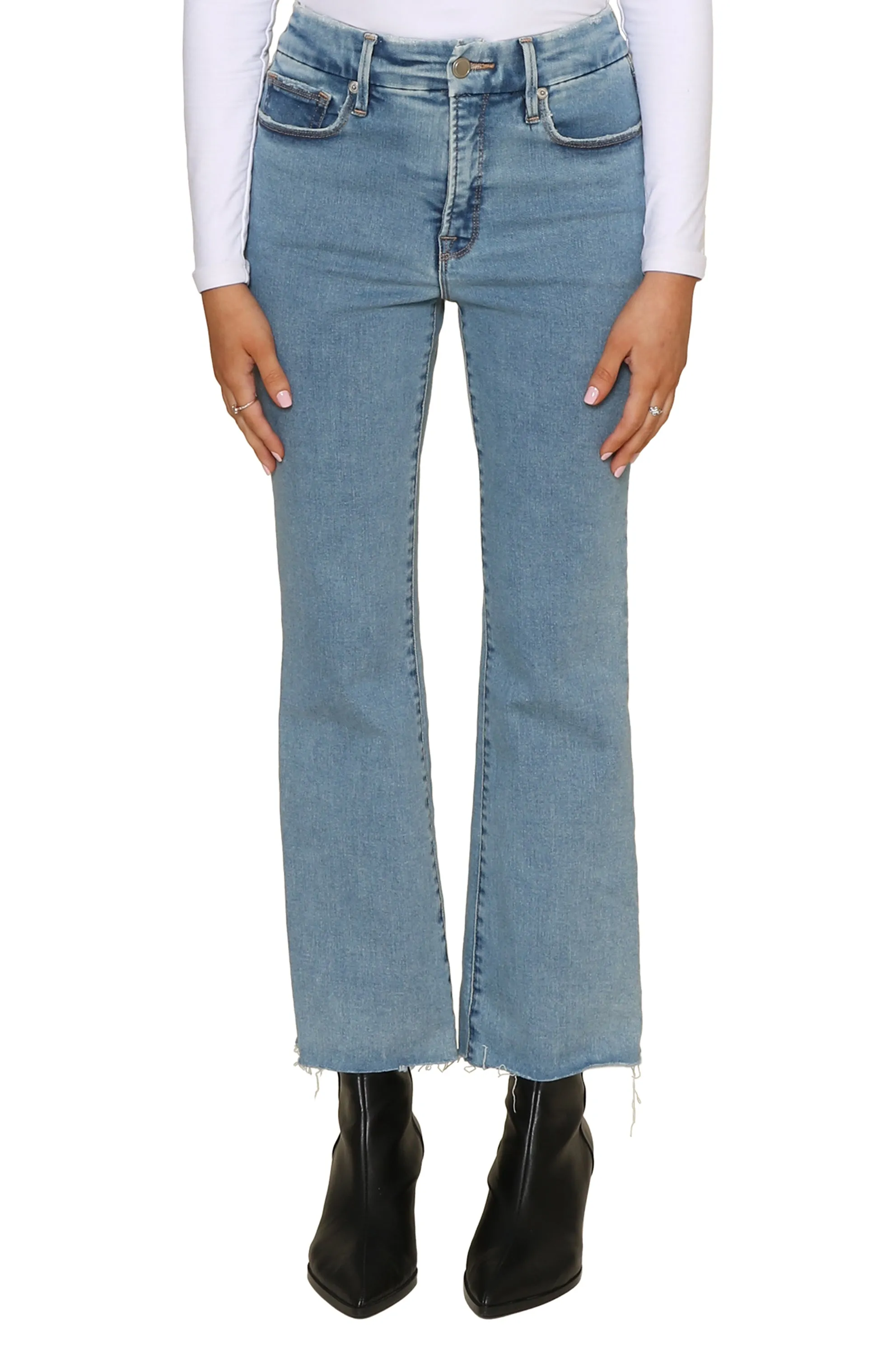 Good Legs Crop Mini Boot sold by Mixology