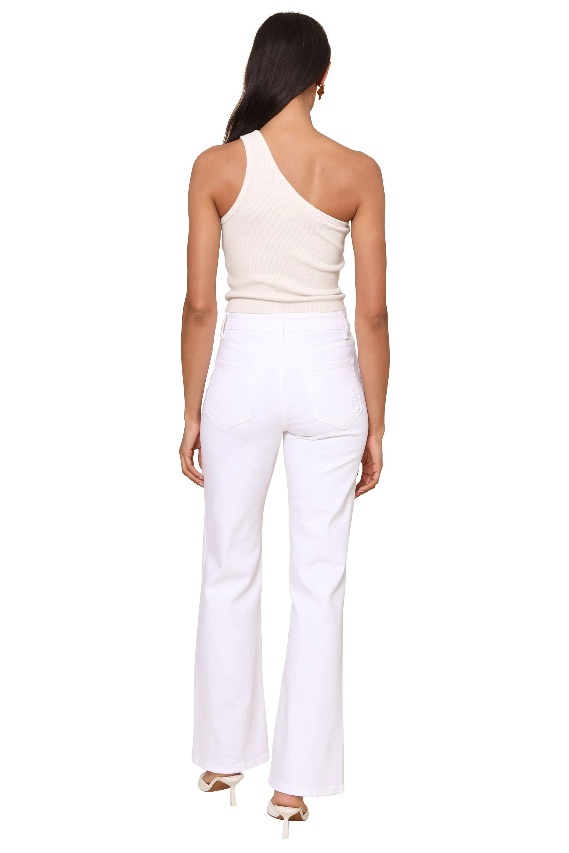 Call Me One Shoulder Tank sold by Mixology product image thumbnail 5