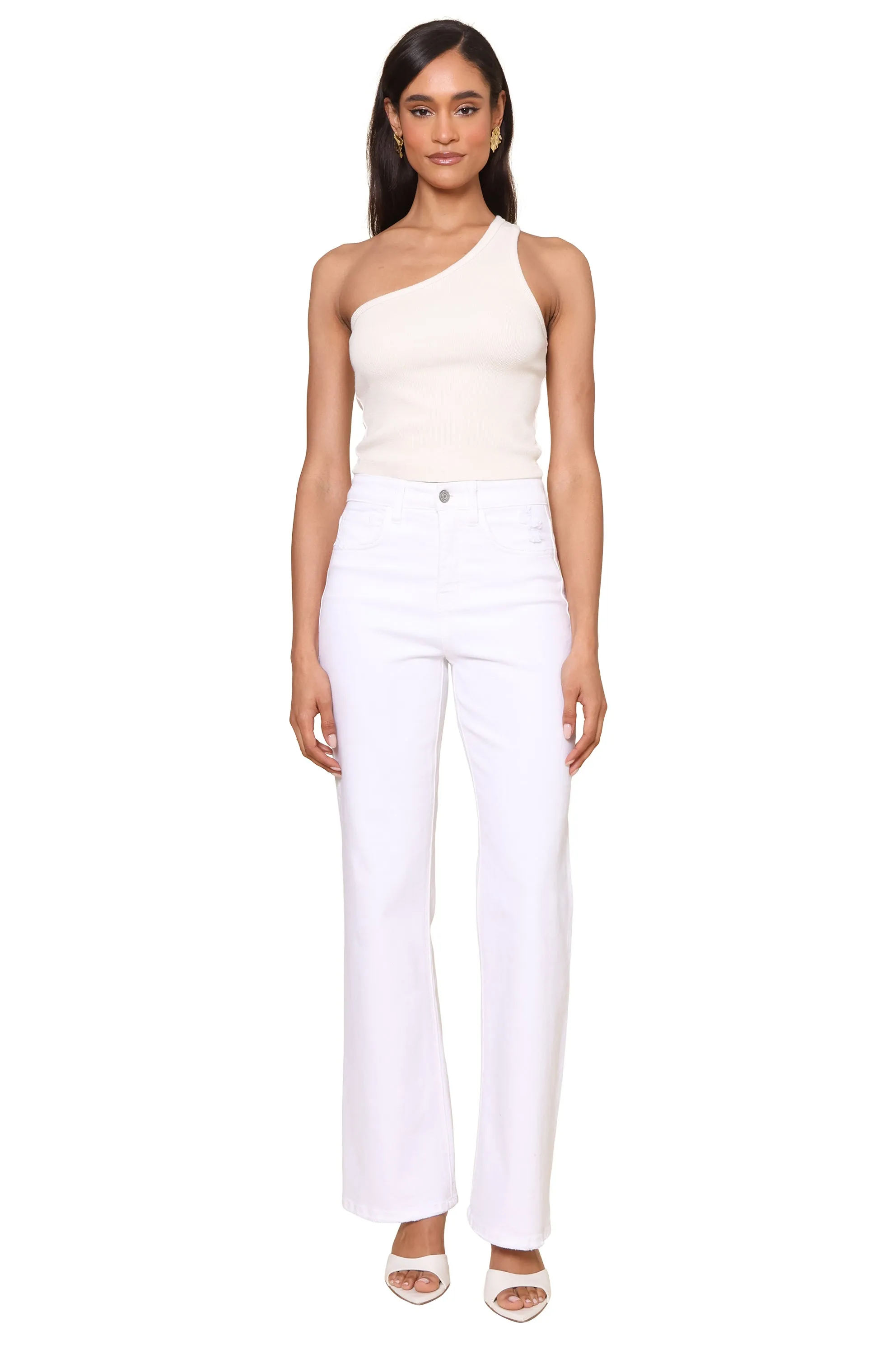 Call Me One Shoulder Tank sold by Mixology product image thumbnail 3