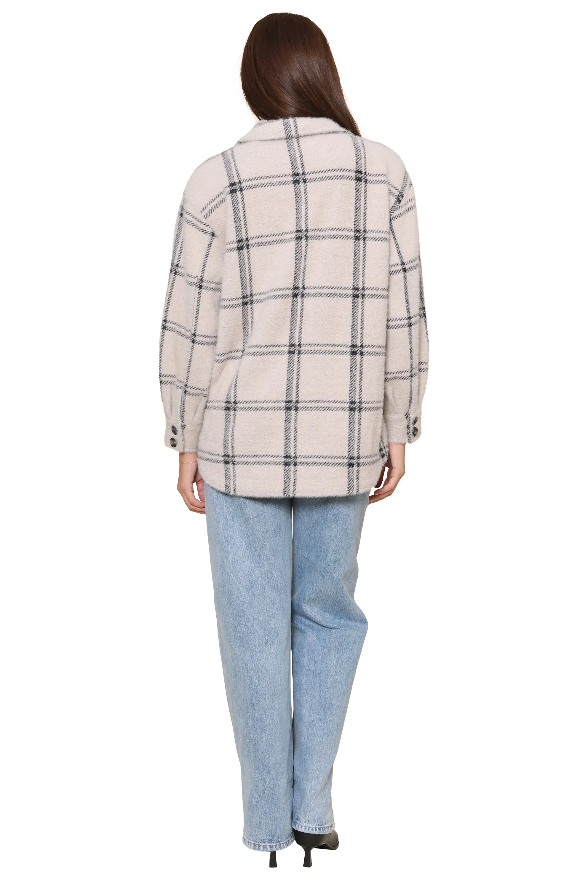 Plaid Tucker Jacket sold by Mixology product image thumbnail 5