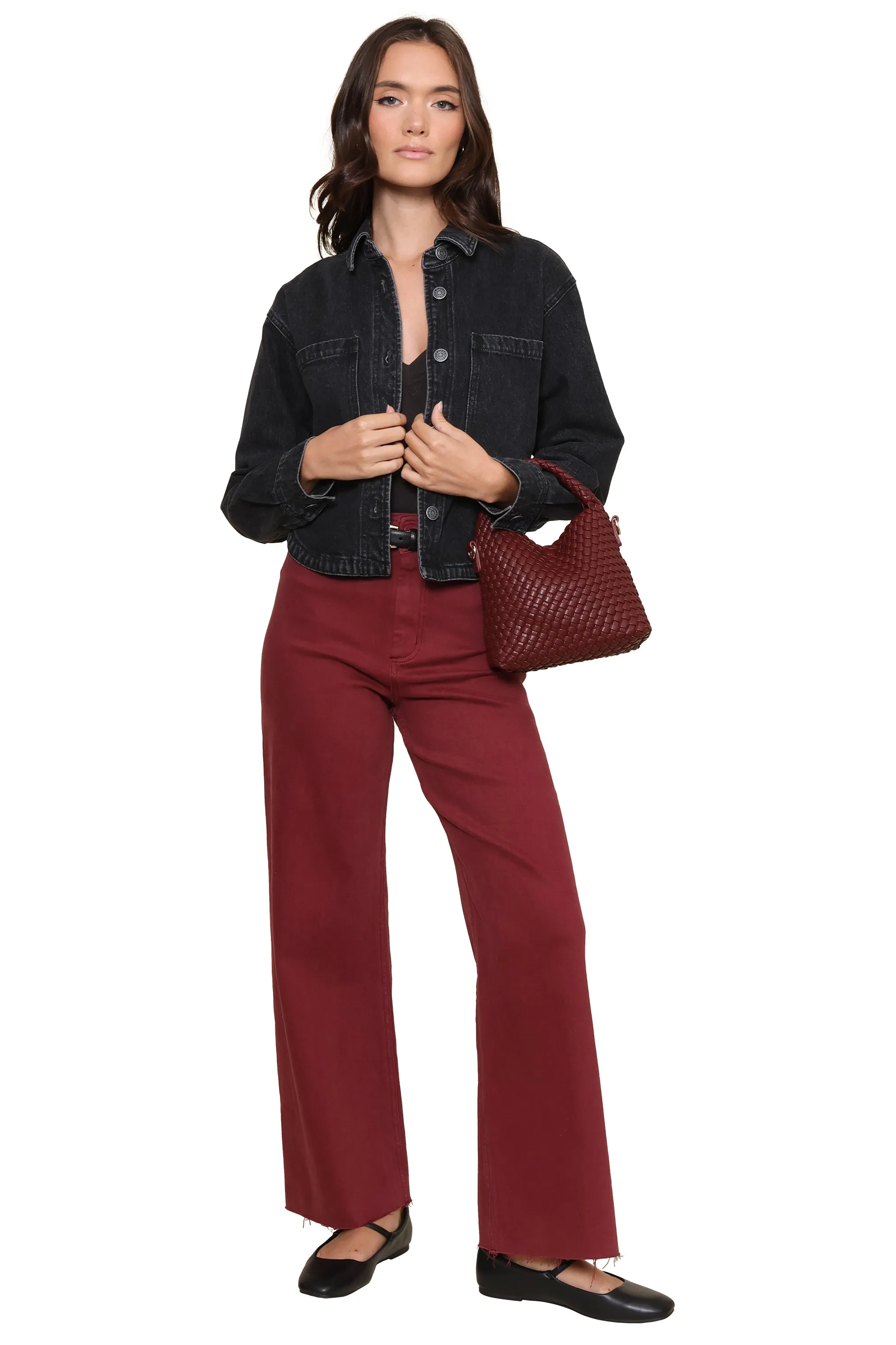 Cropped Denim Jacket sold by Mixology product image thumbnail 3