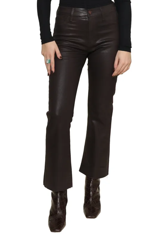 Coated Crop Kick Flare sold by Mixology