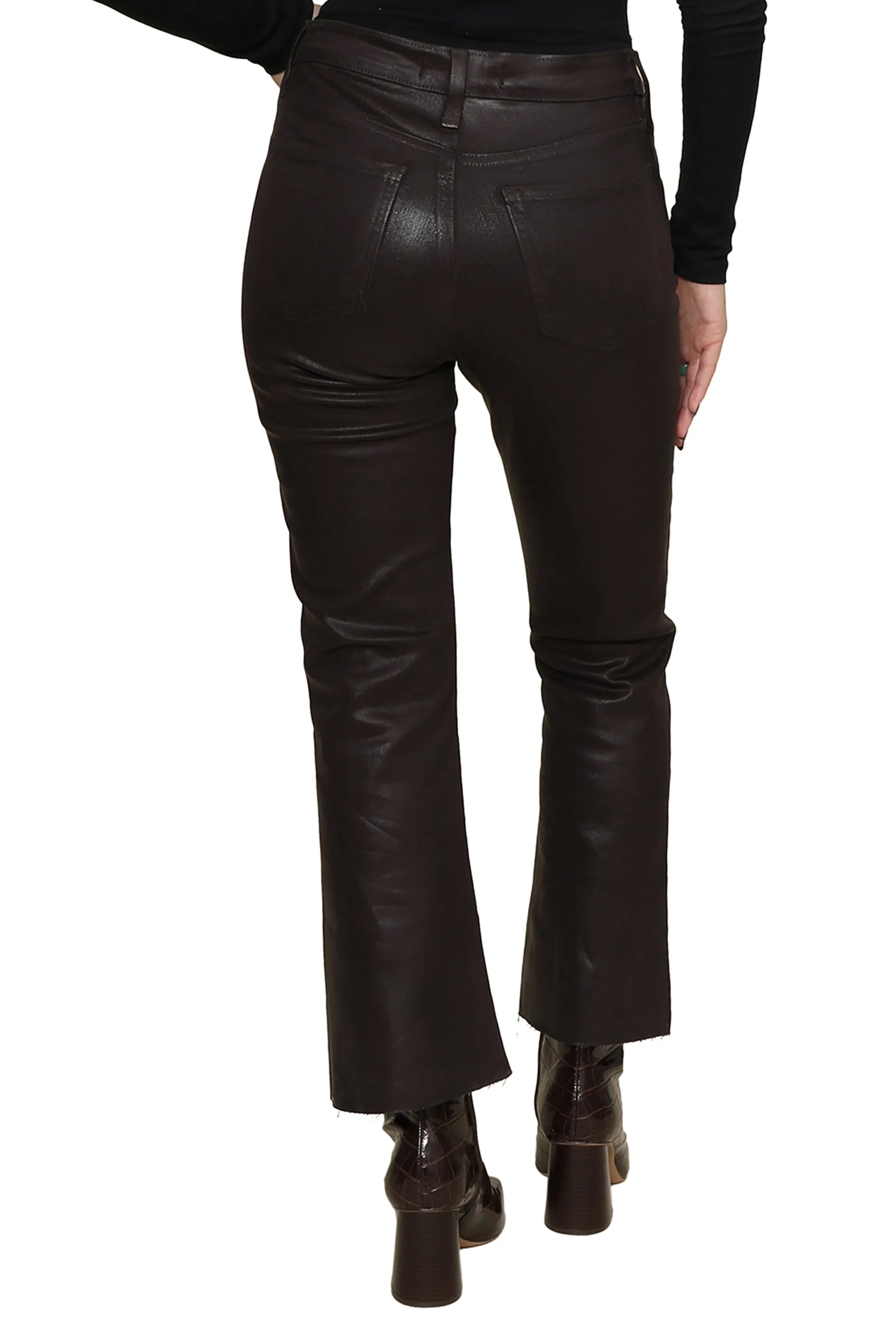 Coated Crop Kick Flare sold by Mixology product image thumbnail 3