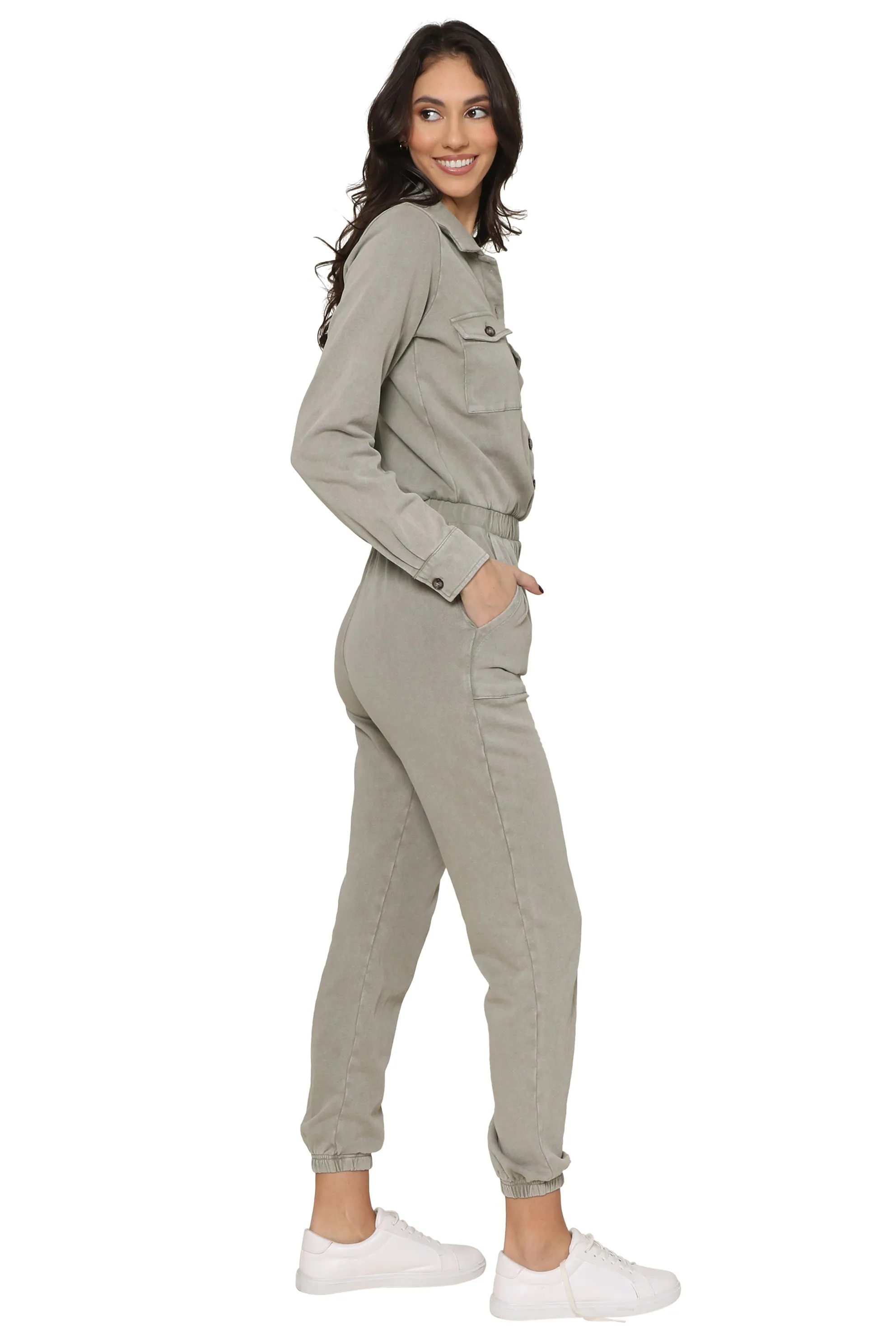 Cadet Cargo Jumpsuit sold by Mixology product image thumbnail 2