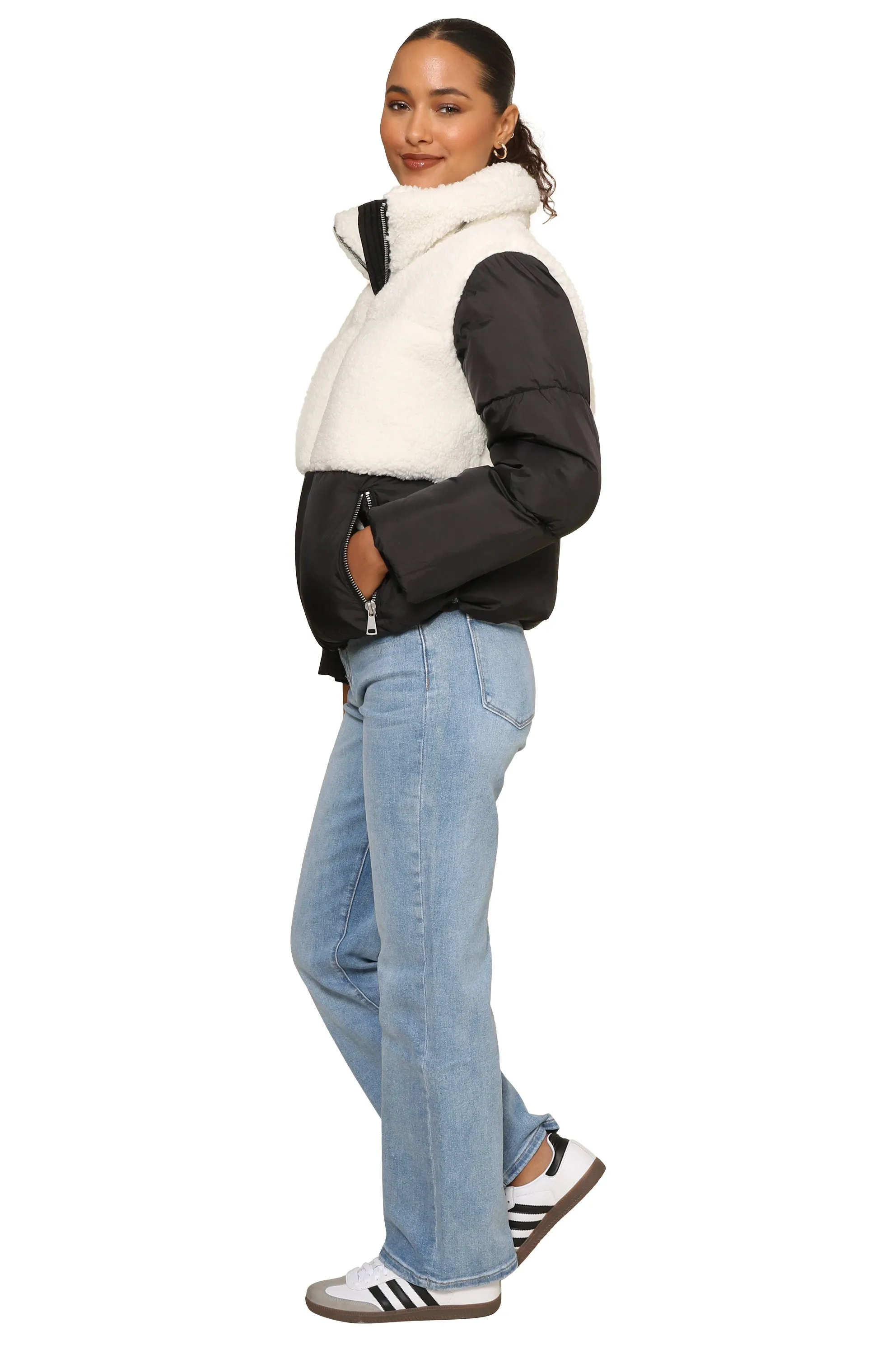 Phoebe Sherpa Puffer Jacket sold by Mixology product image thumbnail 4