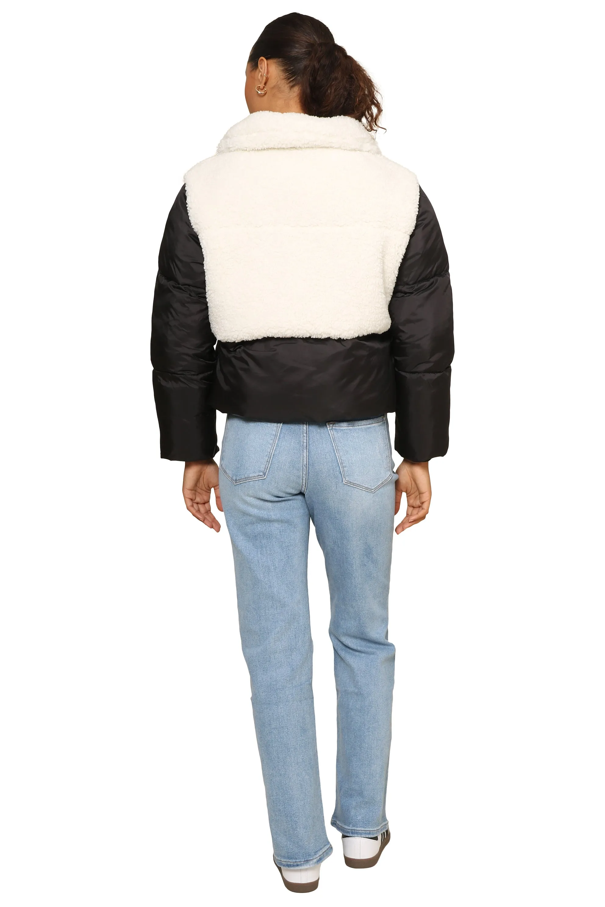 Phoebe Sherpa Puffer Jacket sold by Mixology product image thumbnail 5