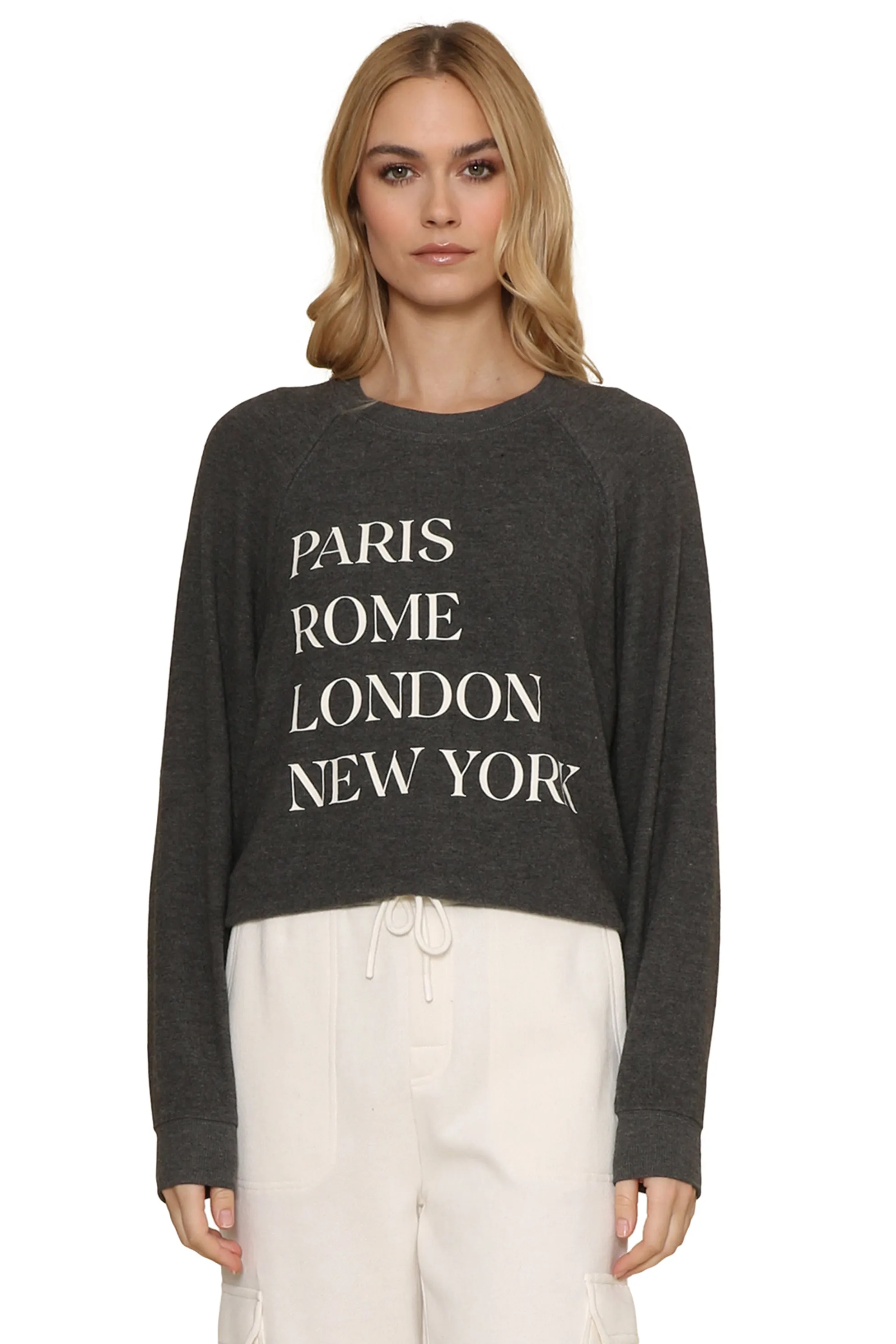 Cassie Jet Set Long Sleeve Top sold by Mixology