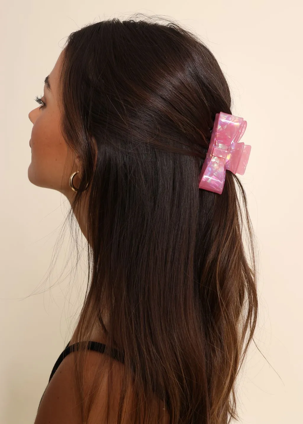 Tabitha Resin Bow Clip sold by Mixology product image thumbnail 2