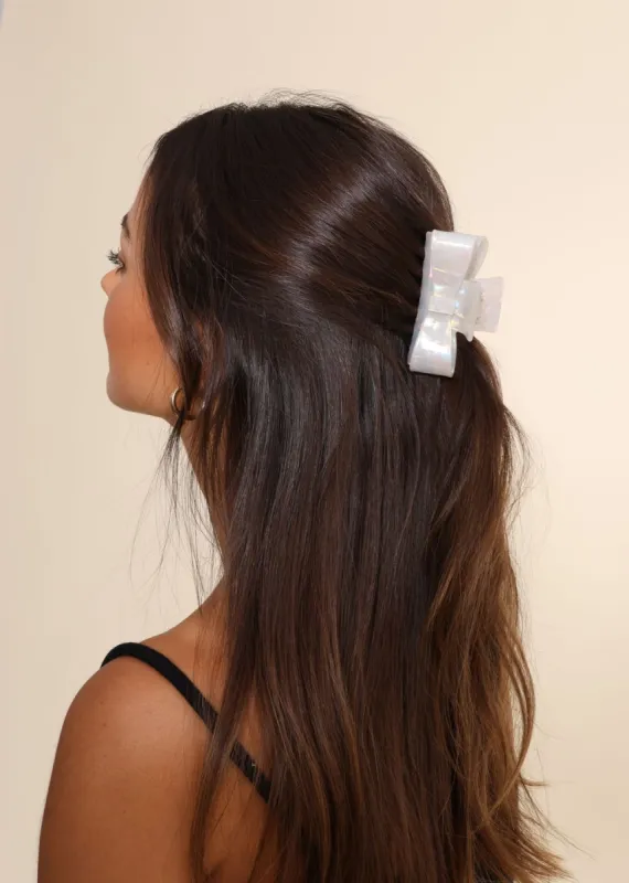Tabitha Resin Bow Clip sold by Mixology