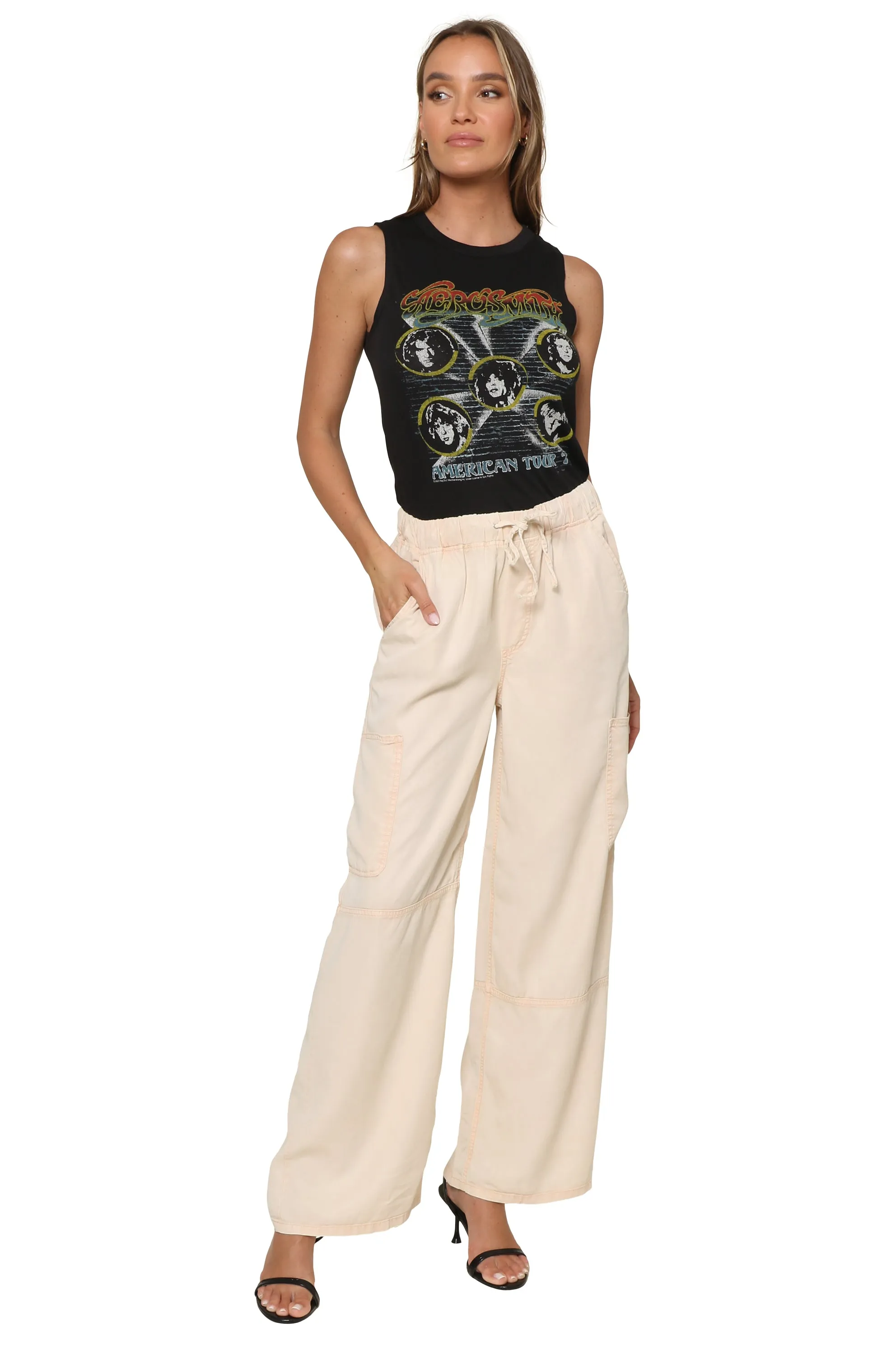 Aerosmith Muscle Crop Tank sold by Mixology product image thumbnail 2