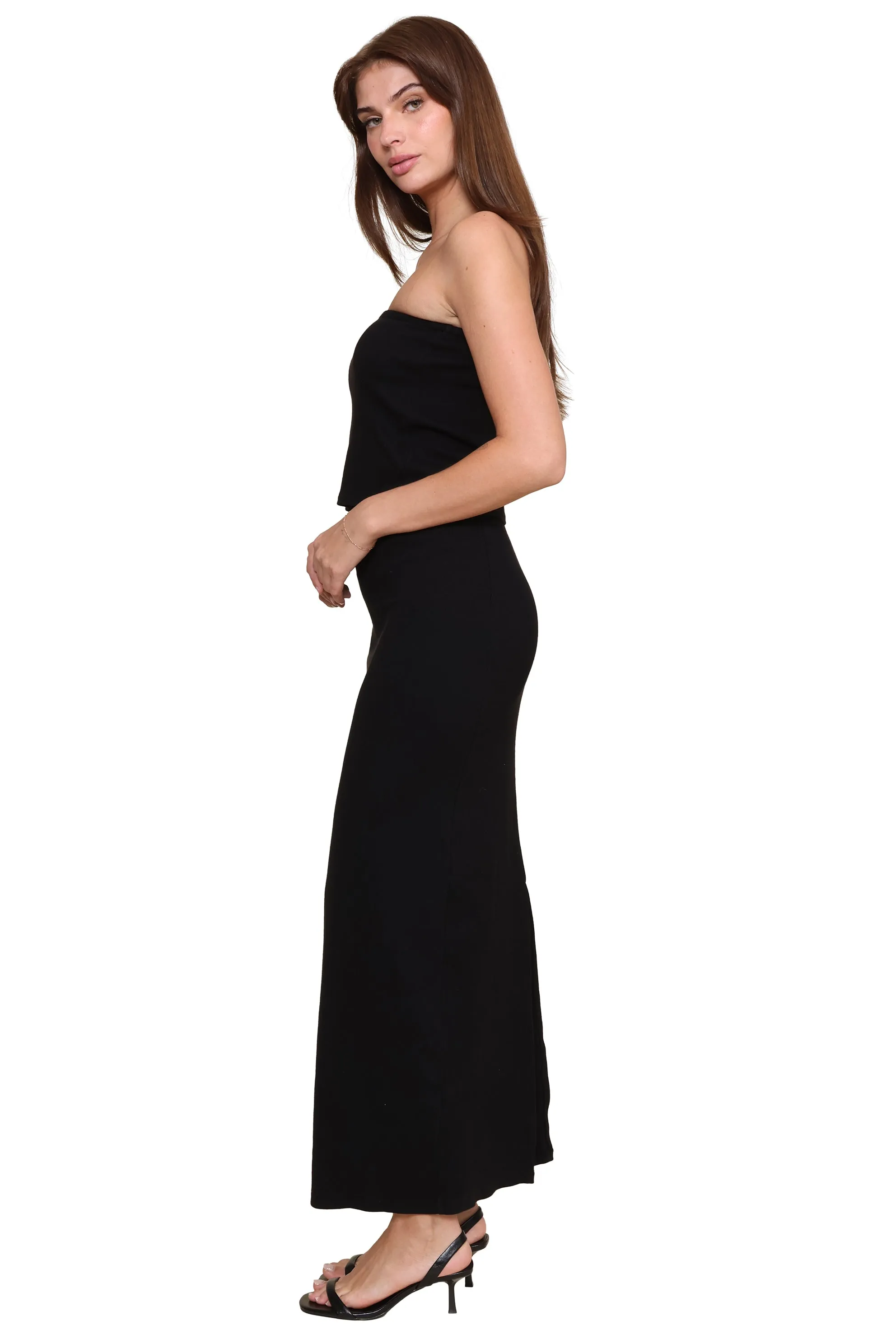 Talula Rib Tube Top sold by Mixology product image thumbnail 4