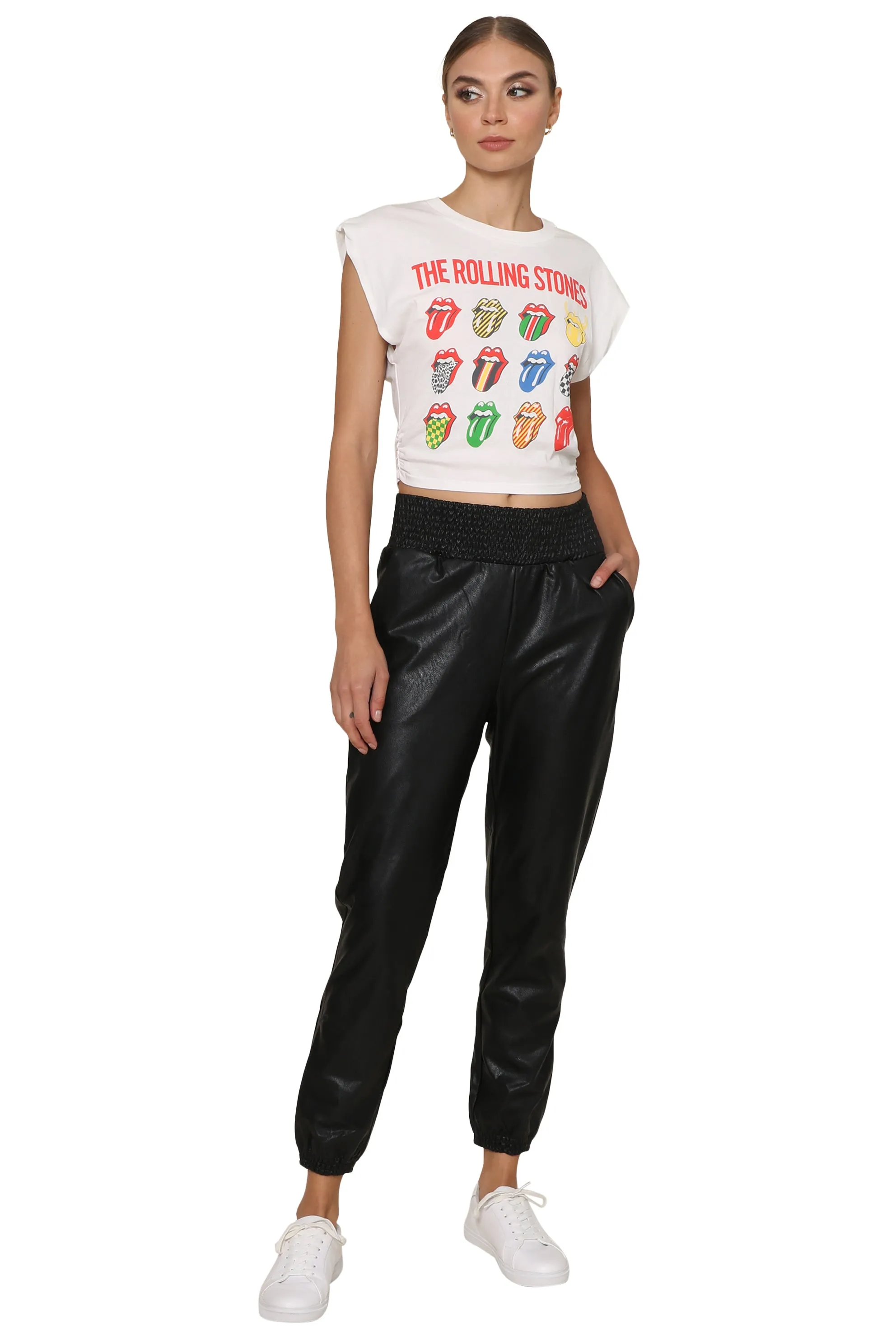 Stones 12 Tongues Banded Tee sold by Mixology product image thumbnail 2