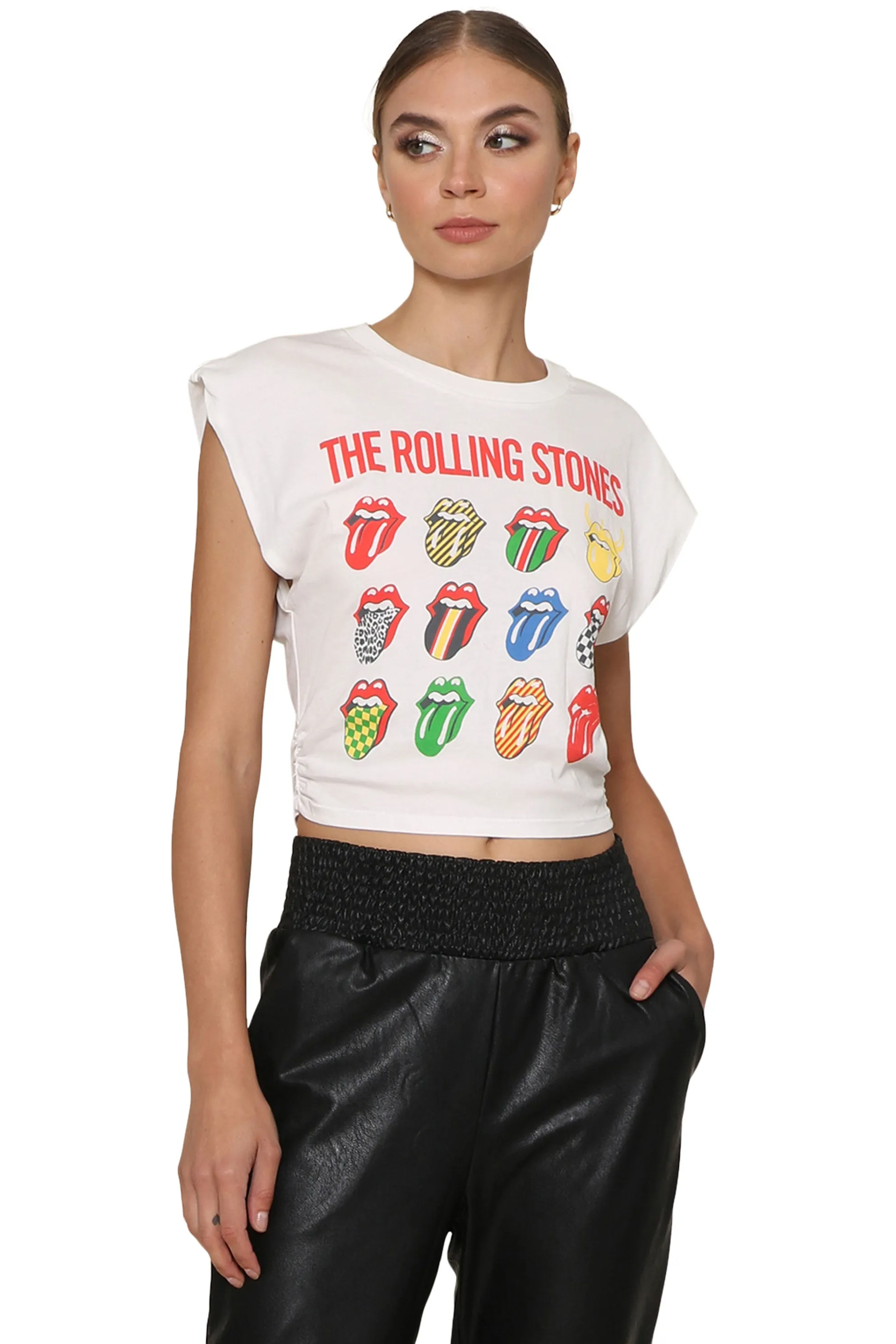 Stones 12 Tongues Banded Tee sold by Mixology