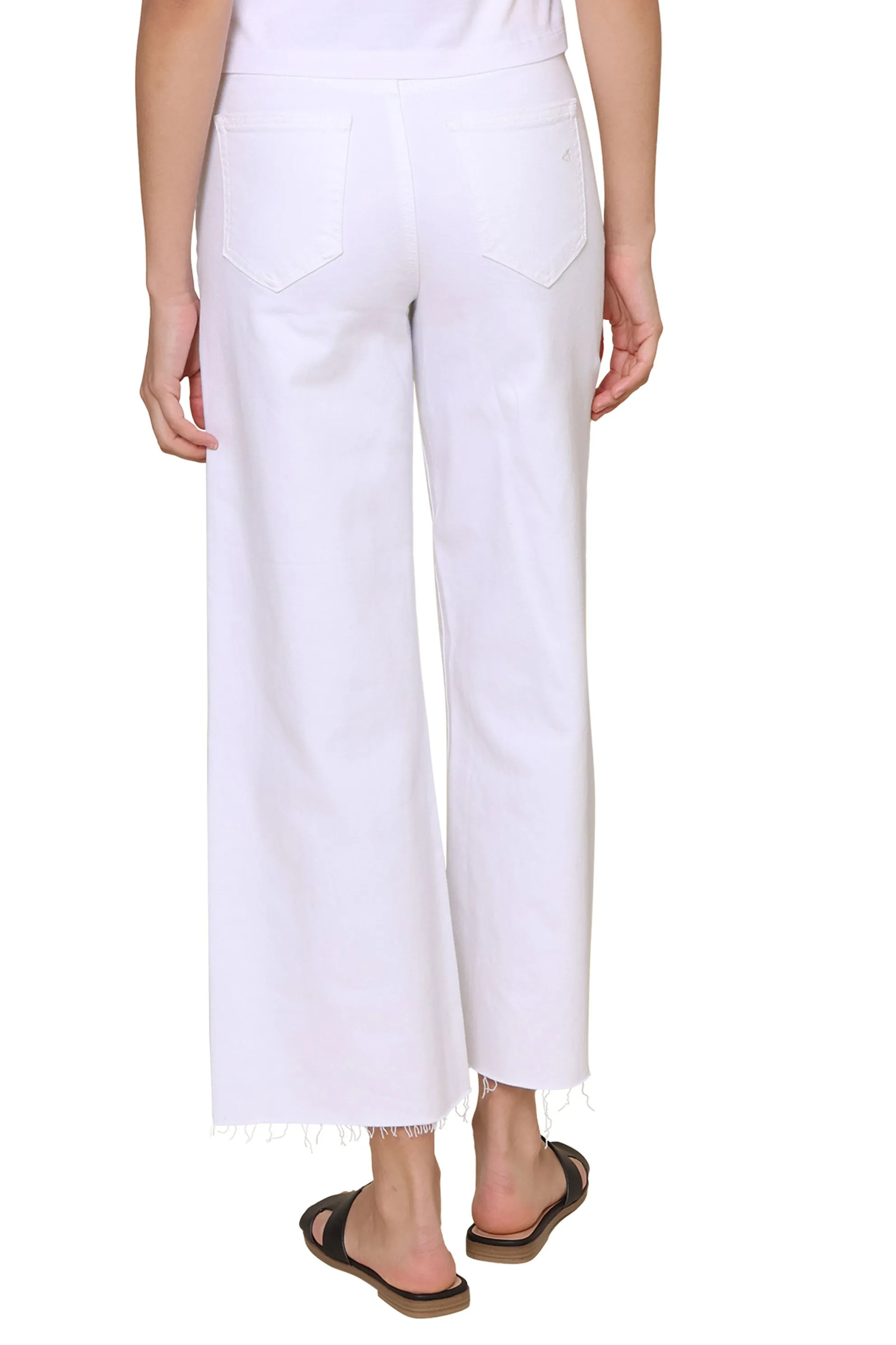 The Nori White Clean Wide Leg sold by Mixology product image thumbnail 3
