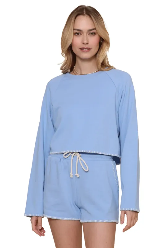 Seville Cropped Sweatshirt sold by Mixology