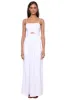 The Linen Cutout Maxi Dress sold by Mixology