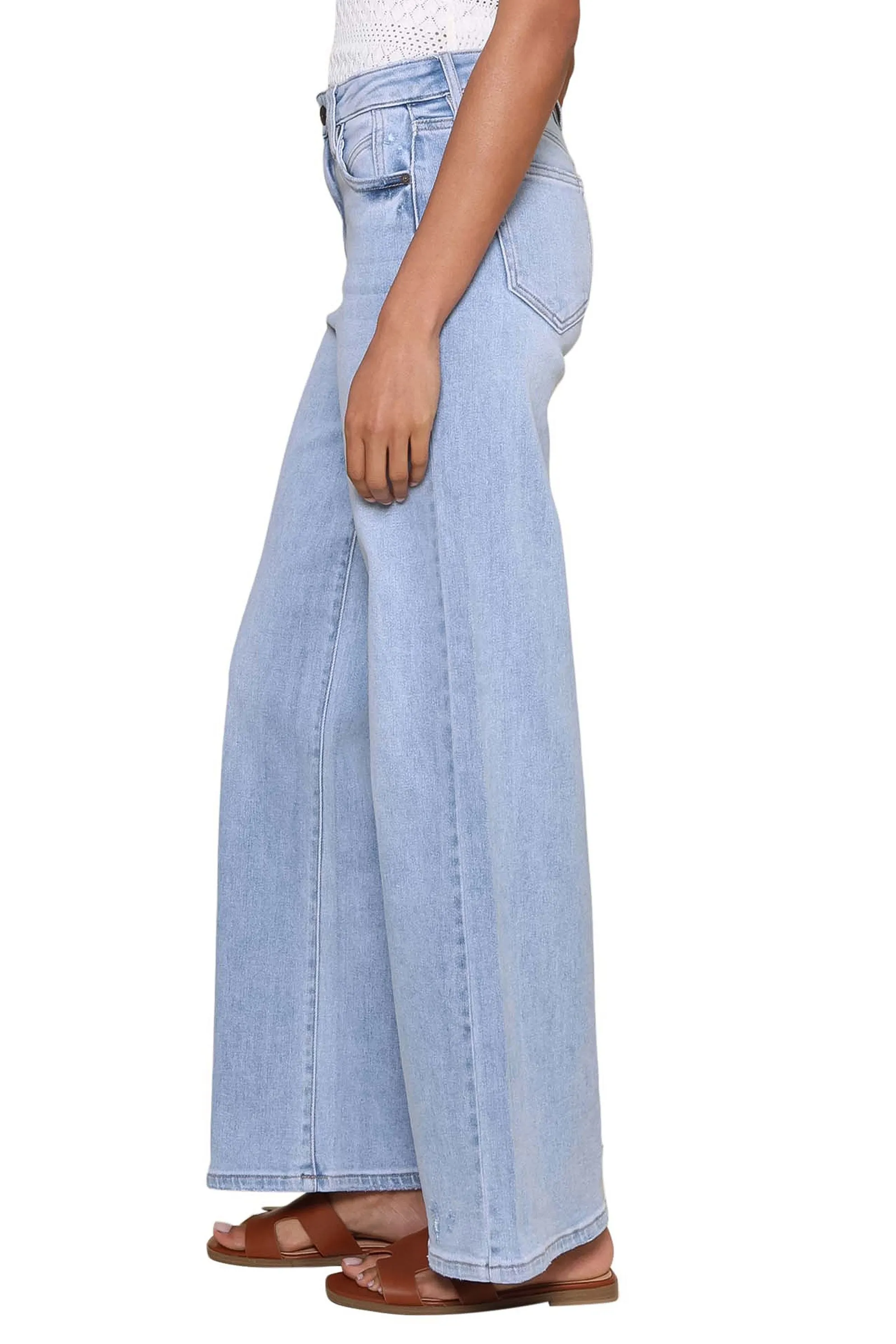 The Nori Stretch Light Wide Leg sold by Mixology product image thumbnail 3