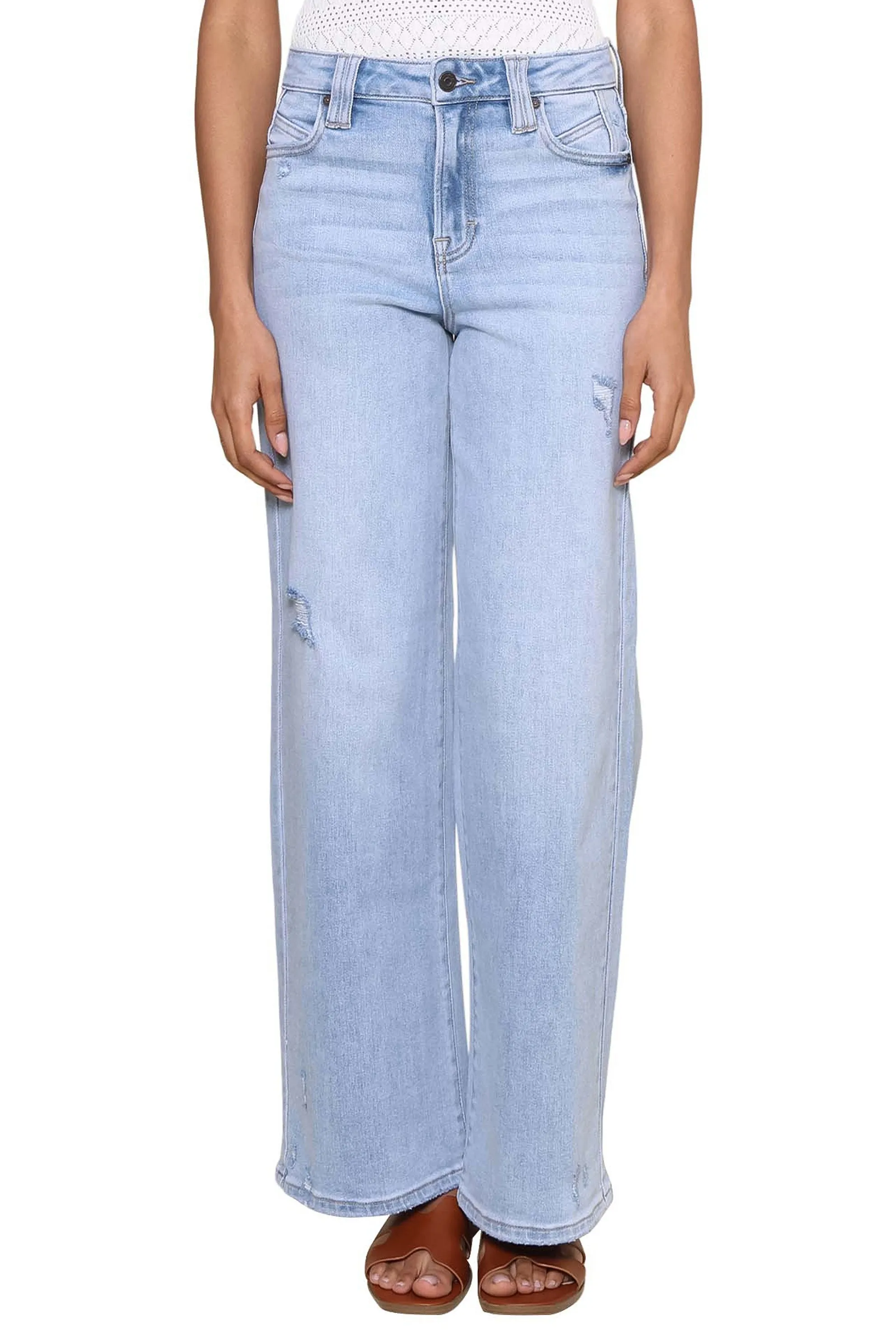 The Nori Stretch Light Wide Leg sold by Mixology product image thumbnail 2