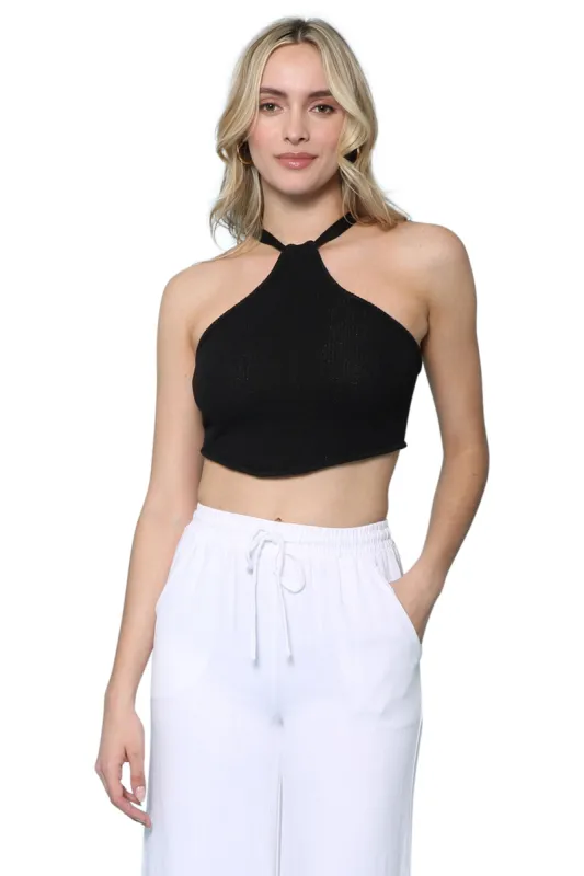 Jaycee Strappy Knit Top sold by Mixology