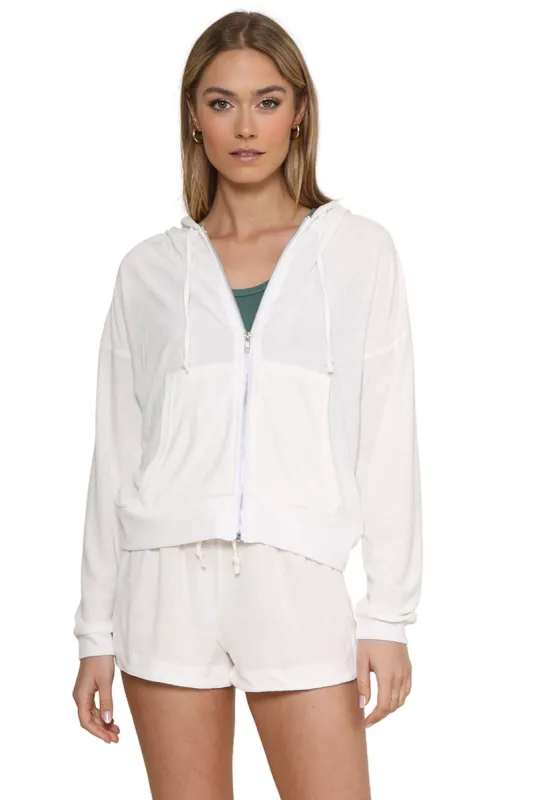 Soft French Terry Zip Hoodie sold by Mixology