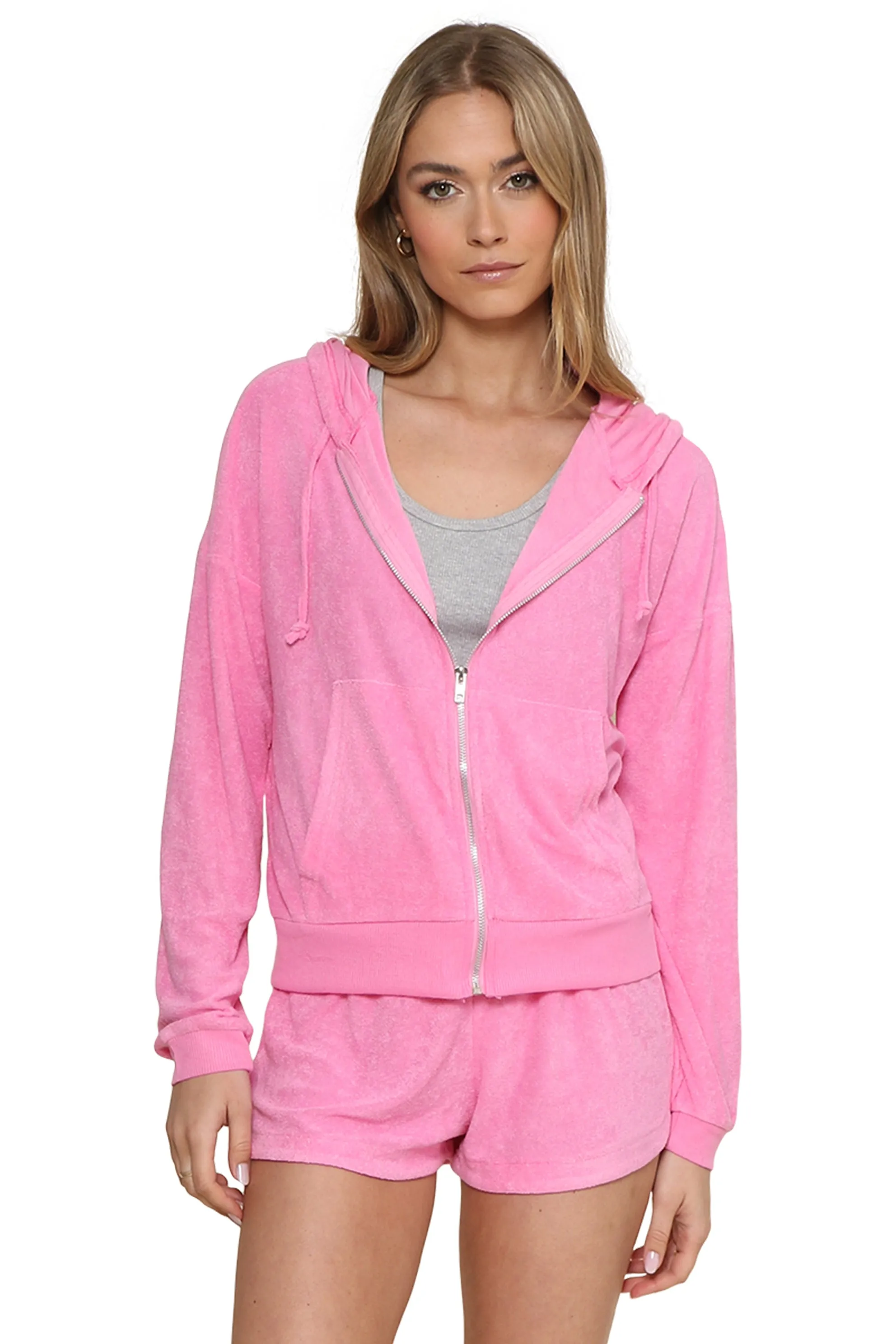 Soft French Terry Zip Hoodie sold by Mixology product image thumbnail 5