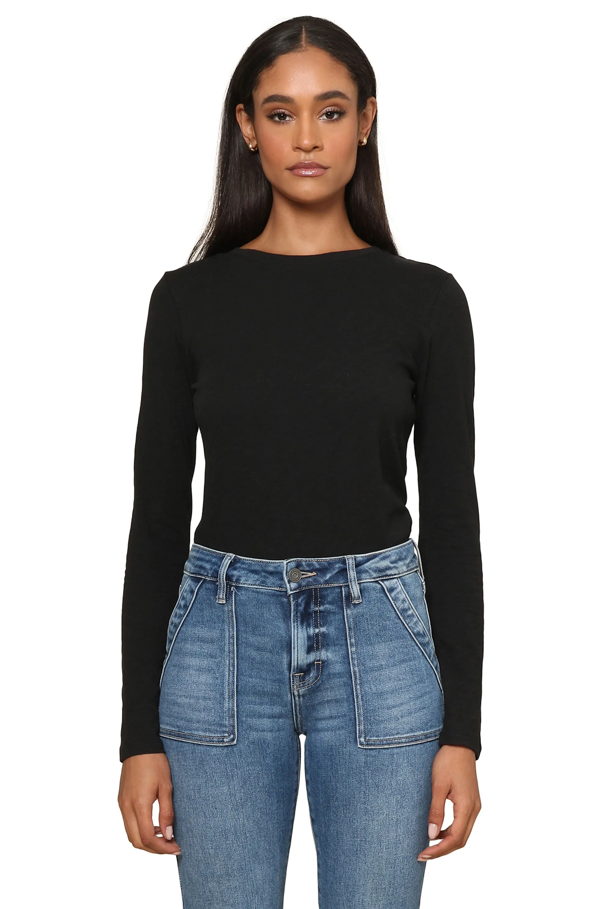 Modern Slub Long Sleeve Tee sold by Mixology product image thumbnail 2