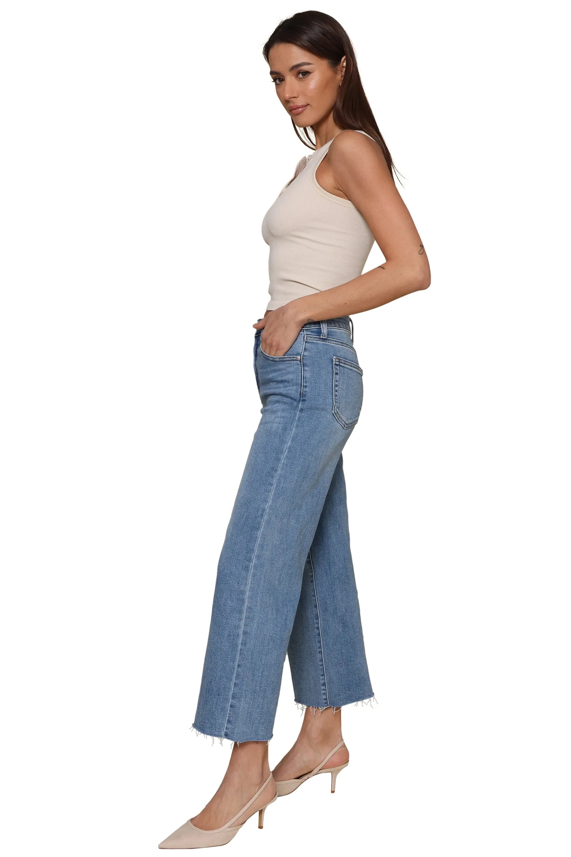 Ribbed Seamless Henley Top sold by Mixology product image thumbnail 5