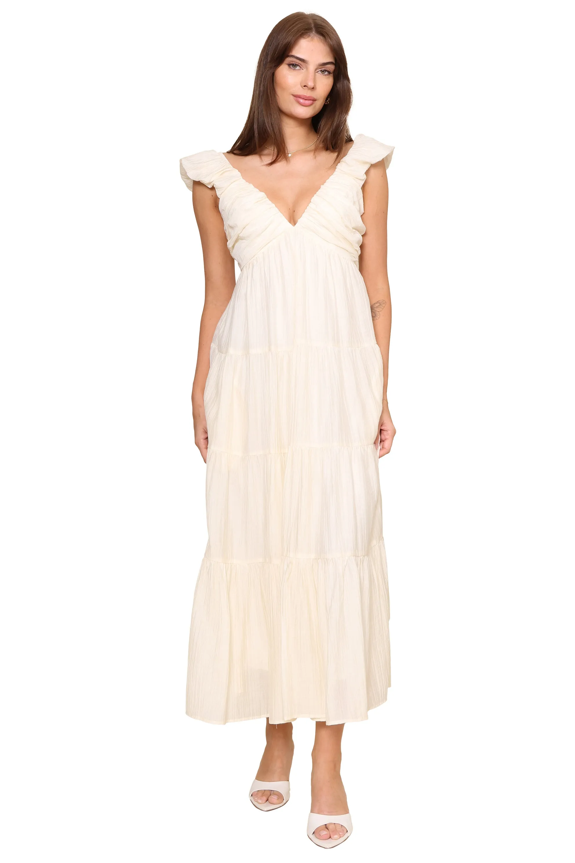 Elora Tiered Maxi Dress sold by Mixology product image thumbnail 2