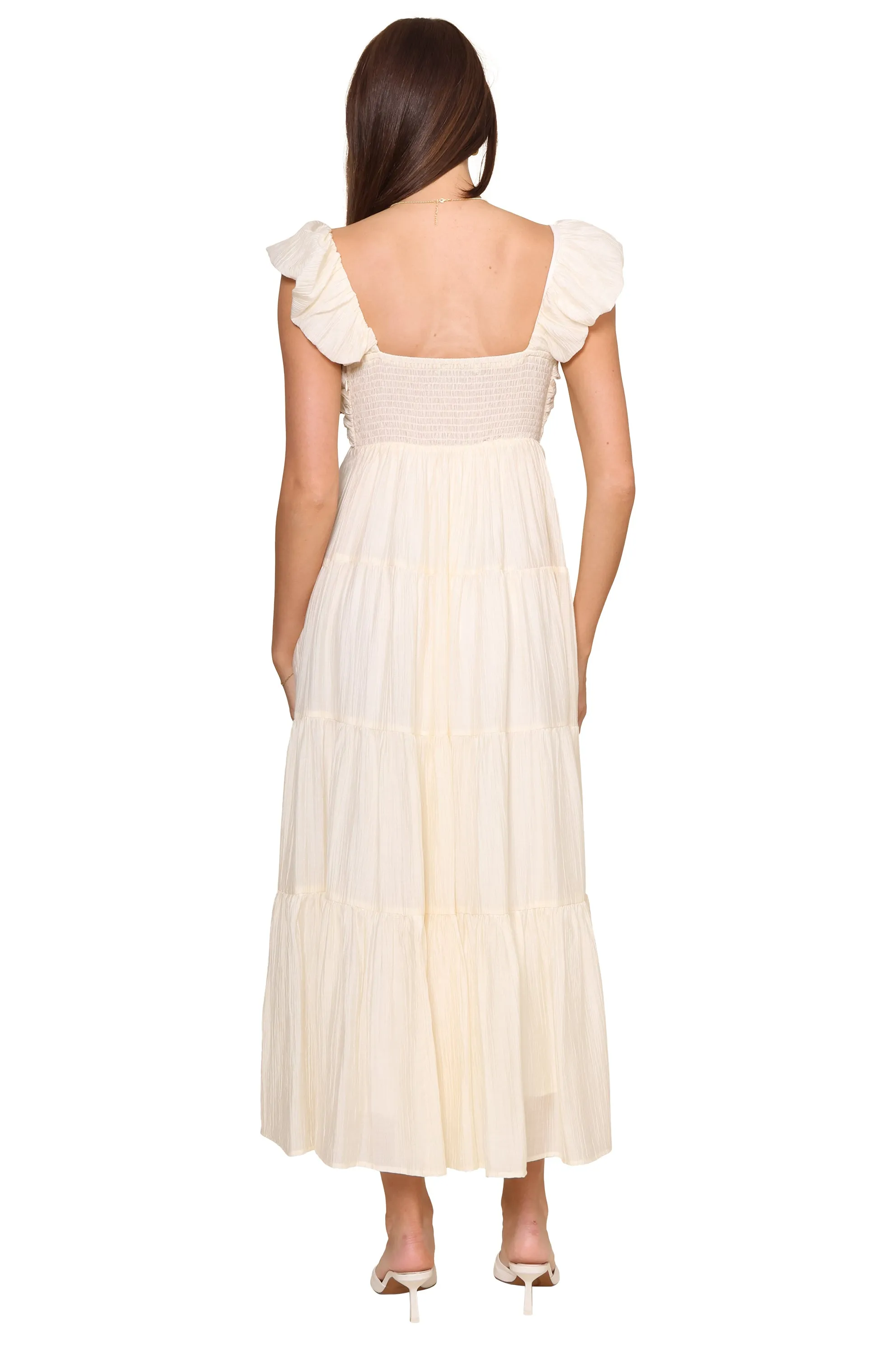 Elora Tiered Maxi Dress sold by Mixology product image thumbnail 4